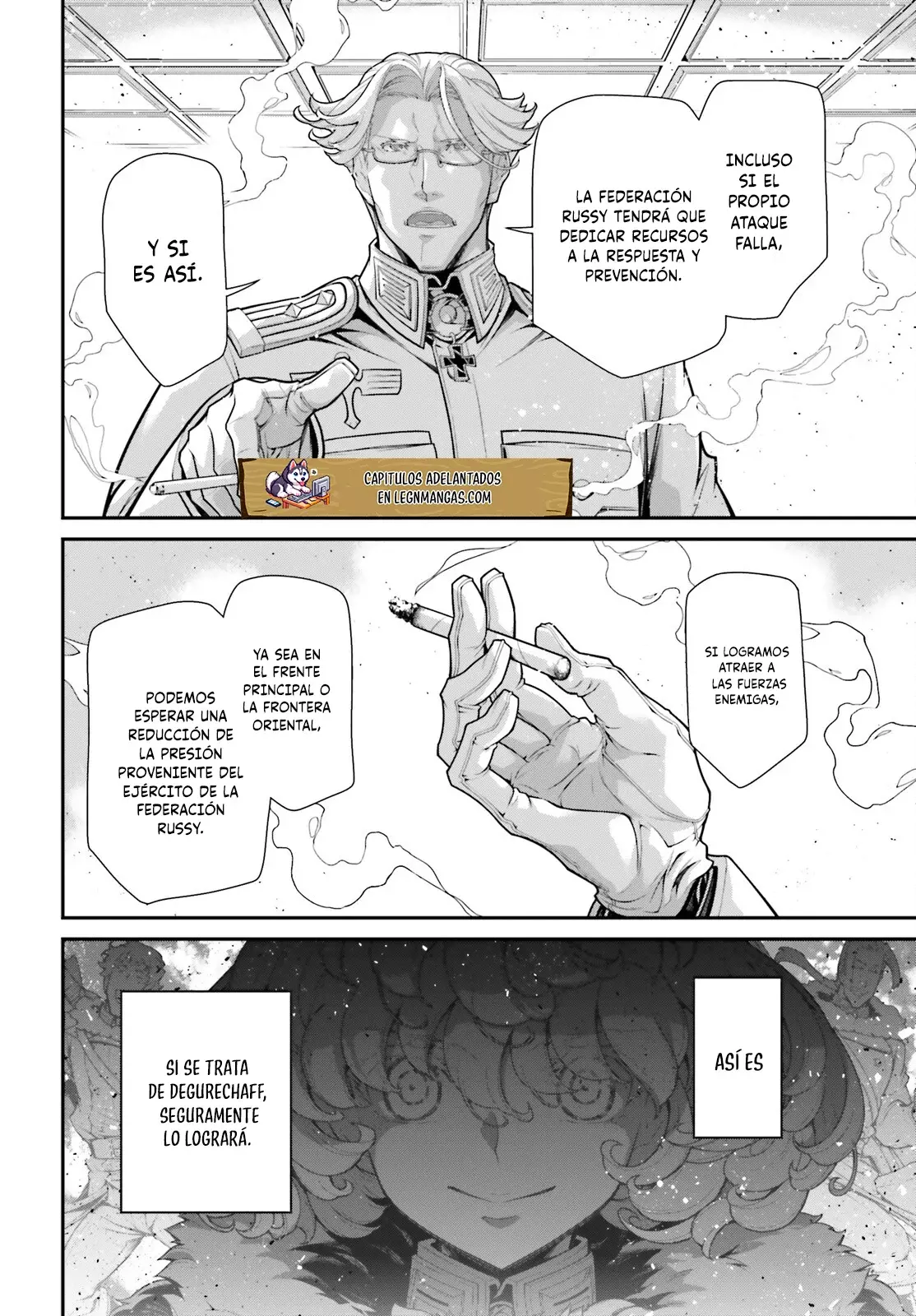 Youjo Senki Capitulo 81: Misión de reconocimiento de largo alcance VII página 35