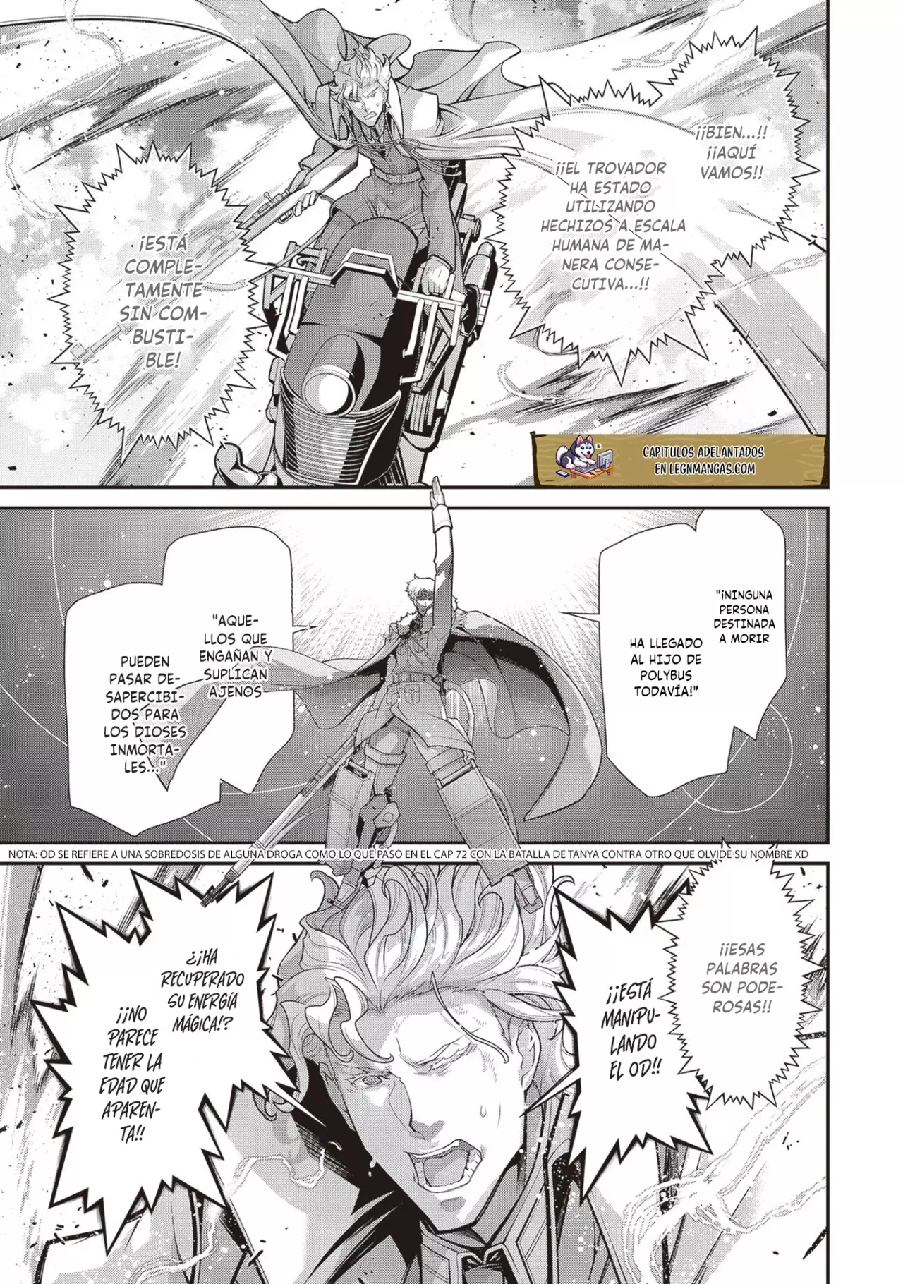 Youjo Senki Capitulo 82: El despertar del Apóstol I página 67