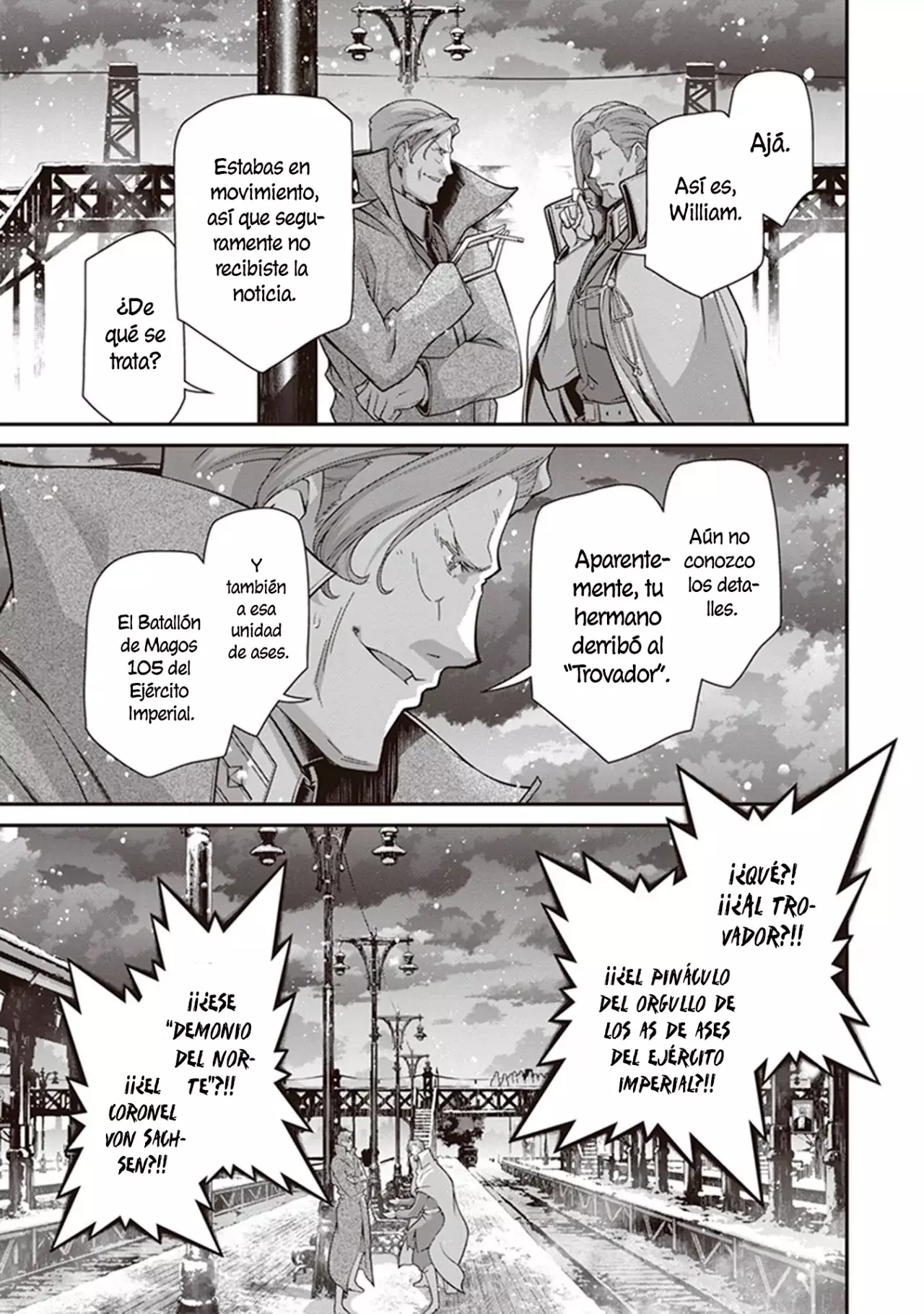 Youjo Senki Capitulo 84: Visita de buena voluntad I página 10