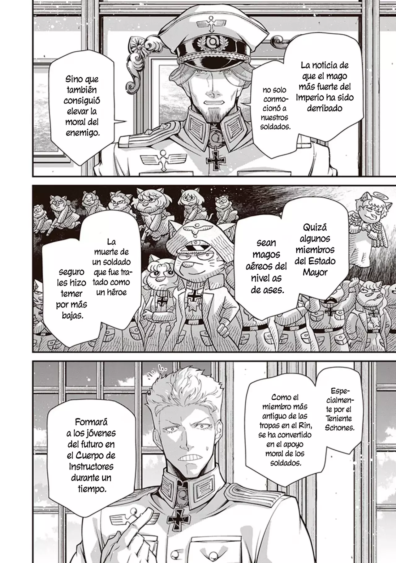 Youjo Senki Capitulo 84: Visita de buena voluntad I página 17