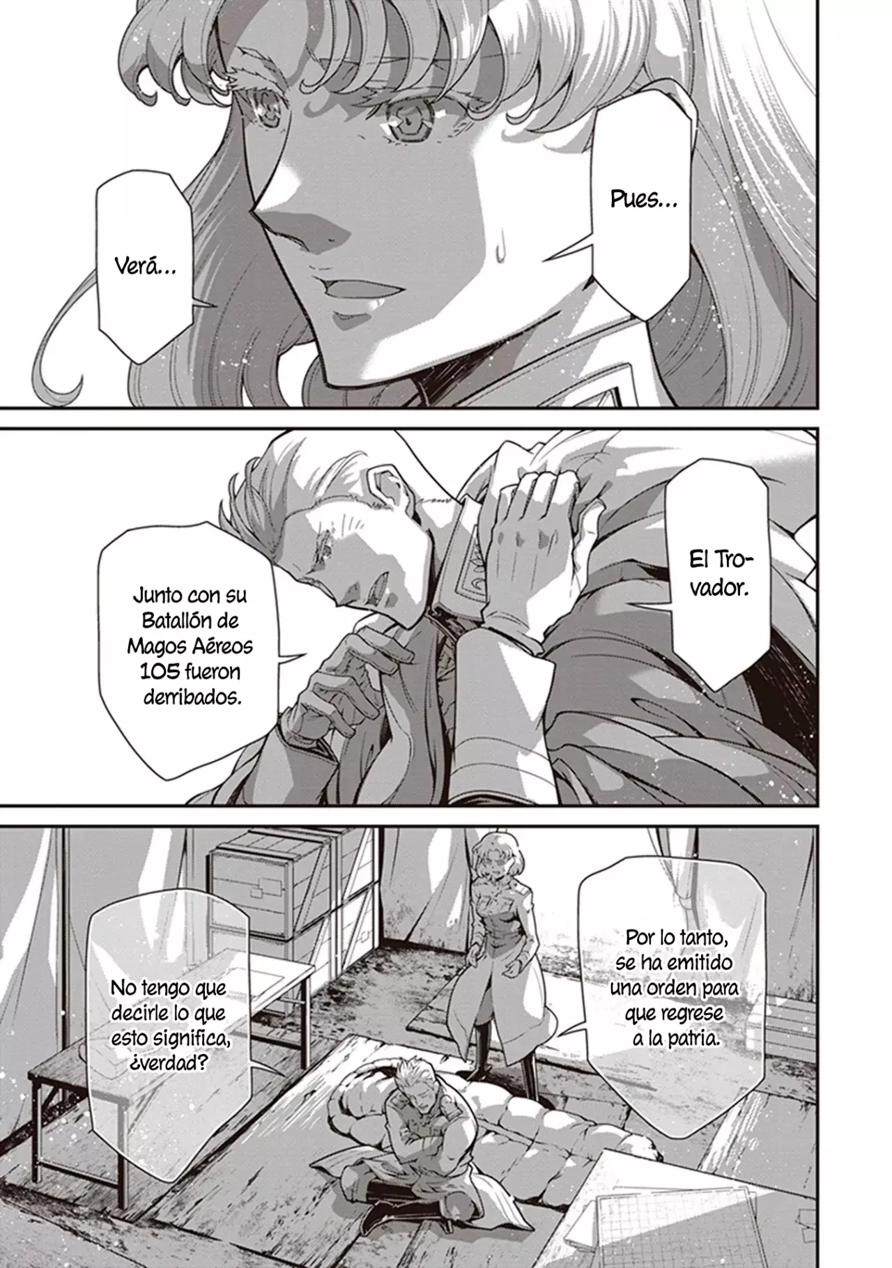 Youjo Senki Capitulo 84: Visita de buena voluntad I página 22