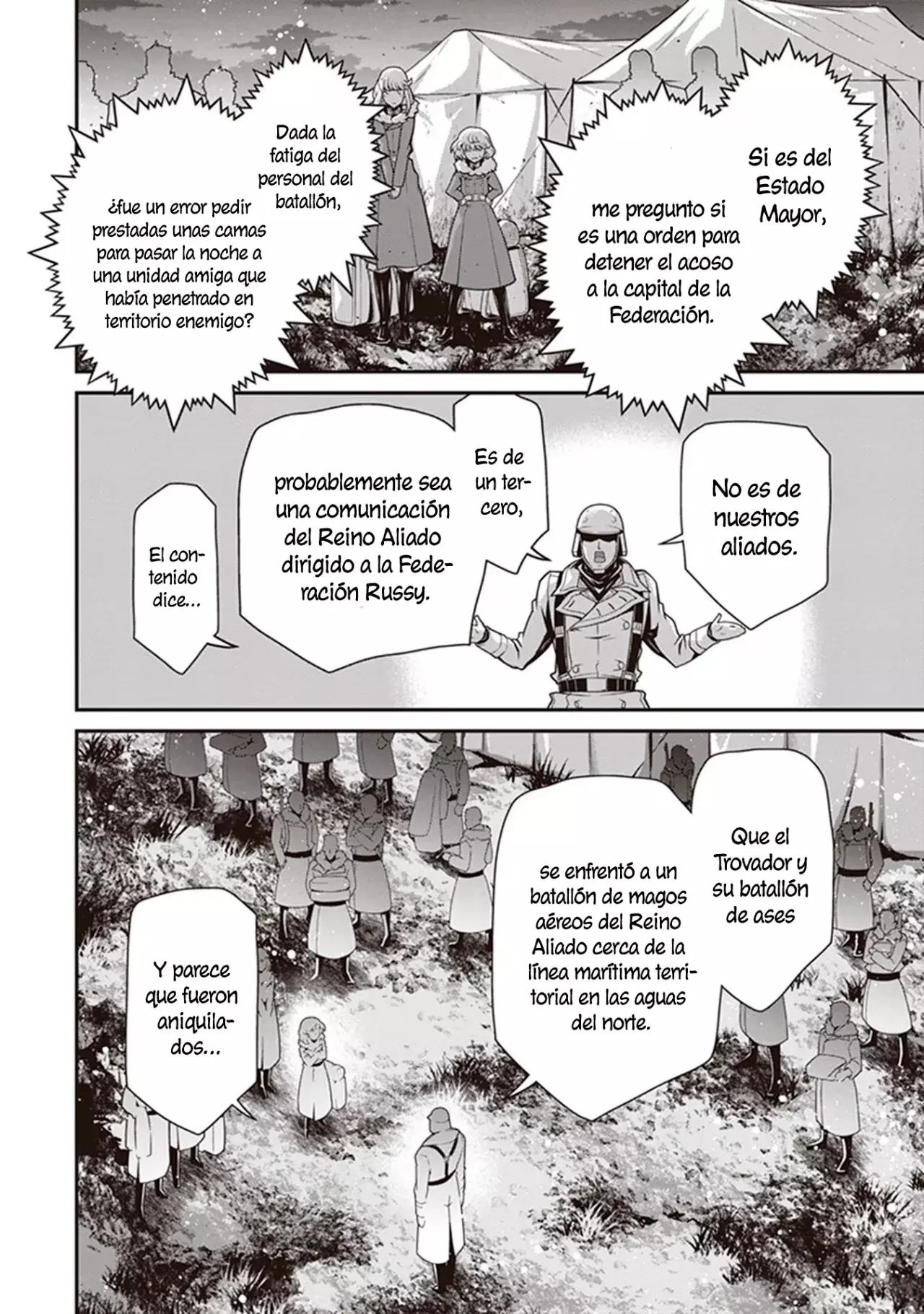 Youjo Senki Capitulo 84: Visita de buena voluntad I página 27