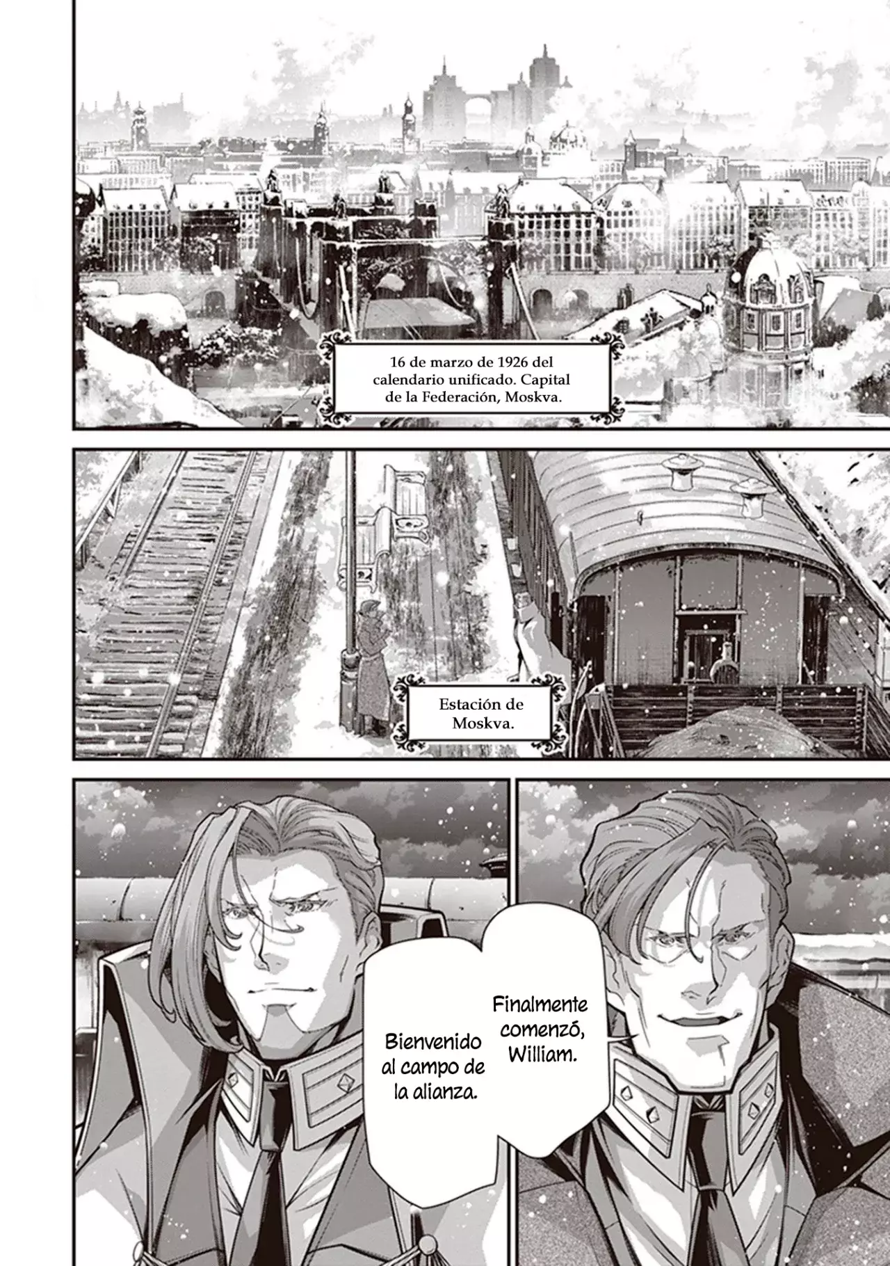 Youjo Senki Capitulo 84: Visita de buena voluntad I página 3