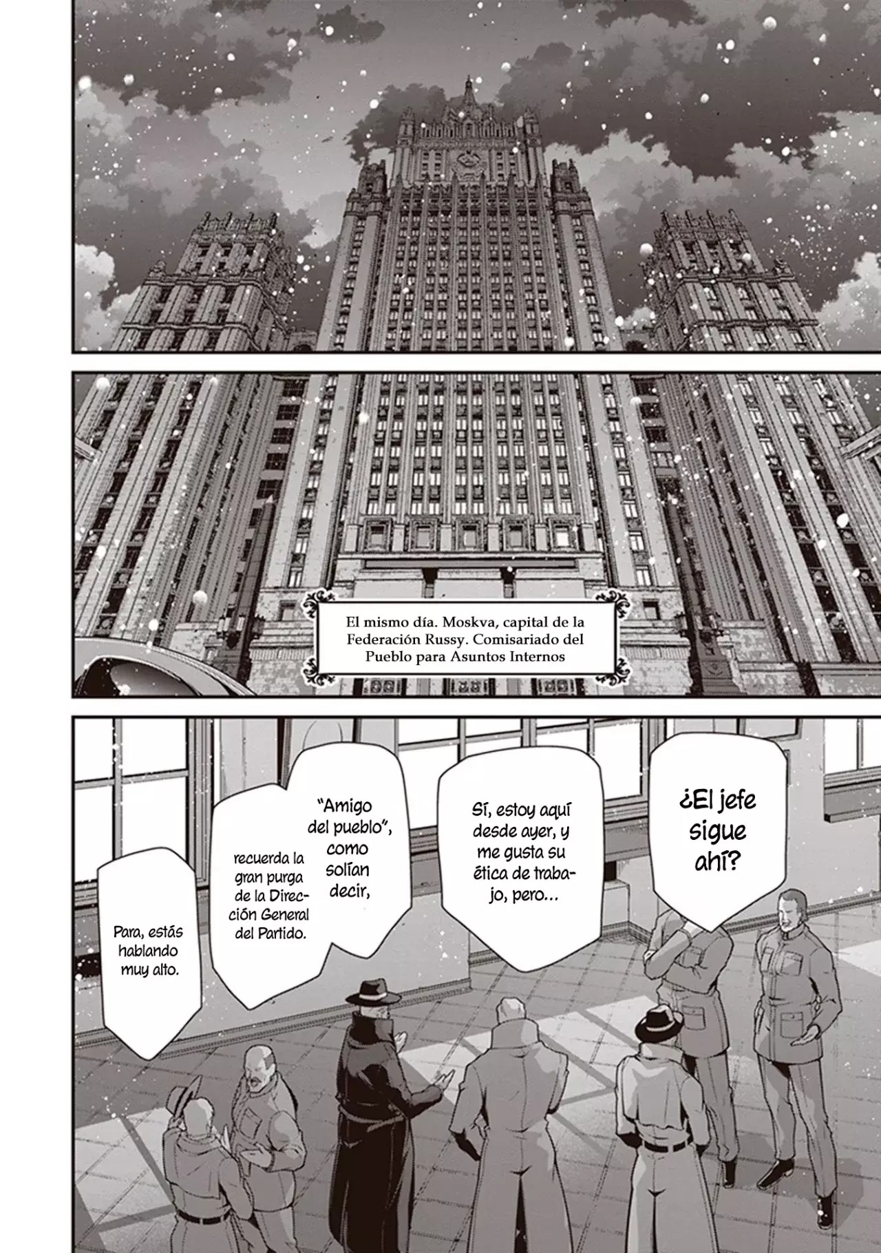 Youjo Senki Capitulo 84: Visita de buena voluntad I página 32