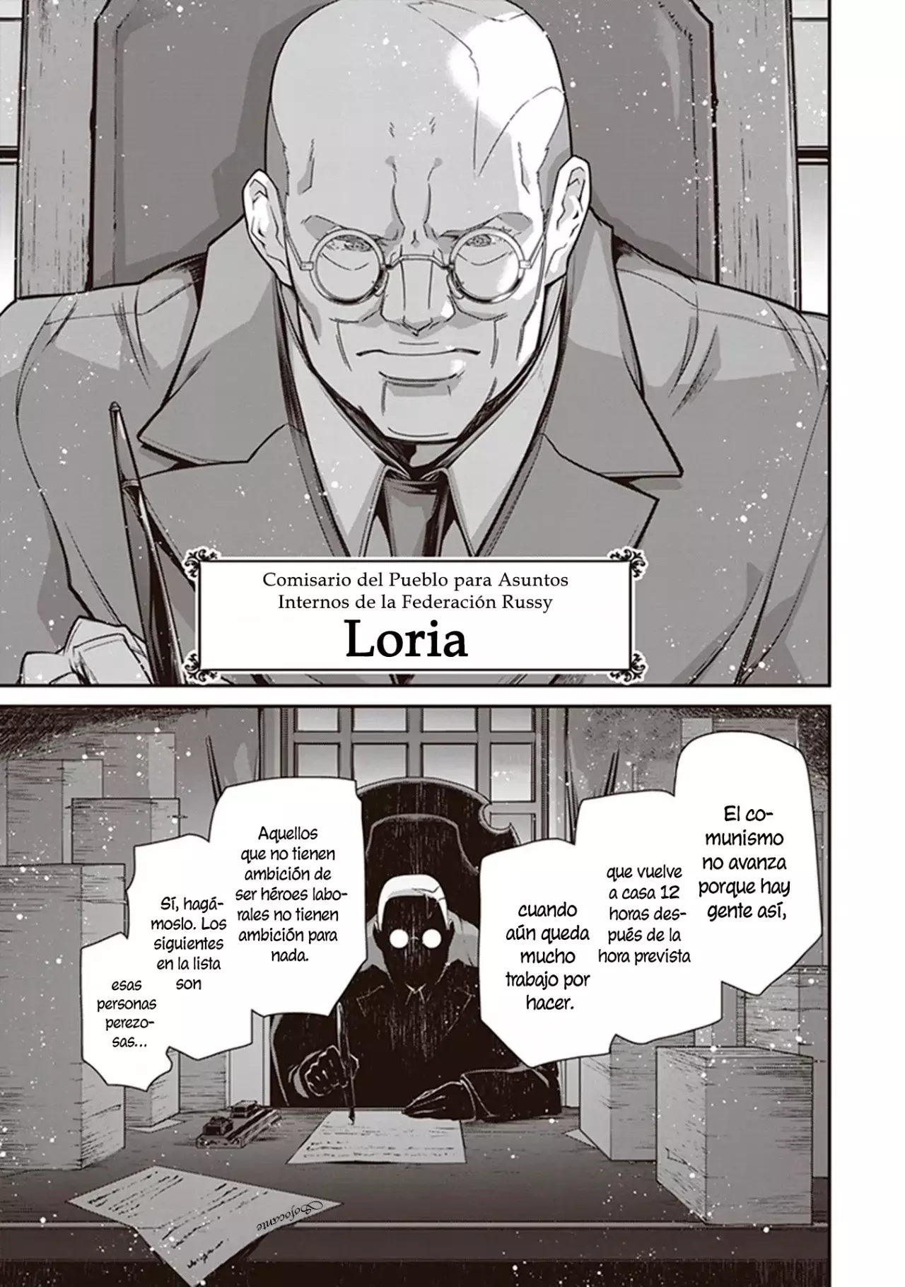 Youjo Senki Capitulo 84: Visita de buena voluntad I página 35