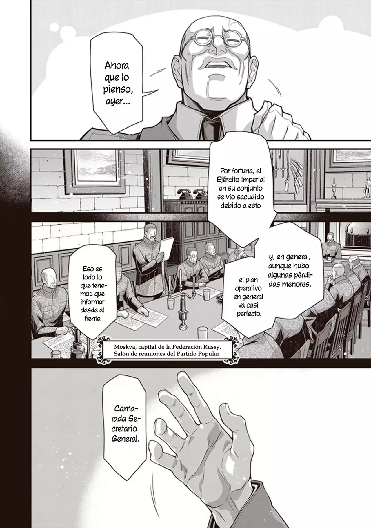 Youjo Senki Capitulo 84: Visita de buena voluntad I página 36