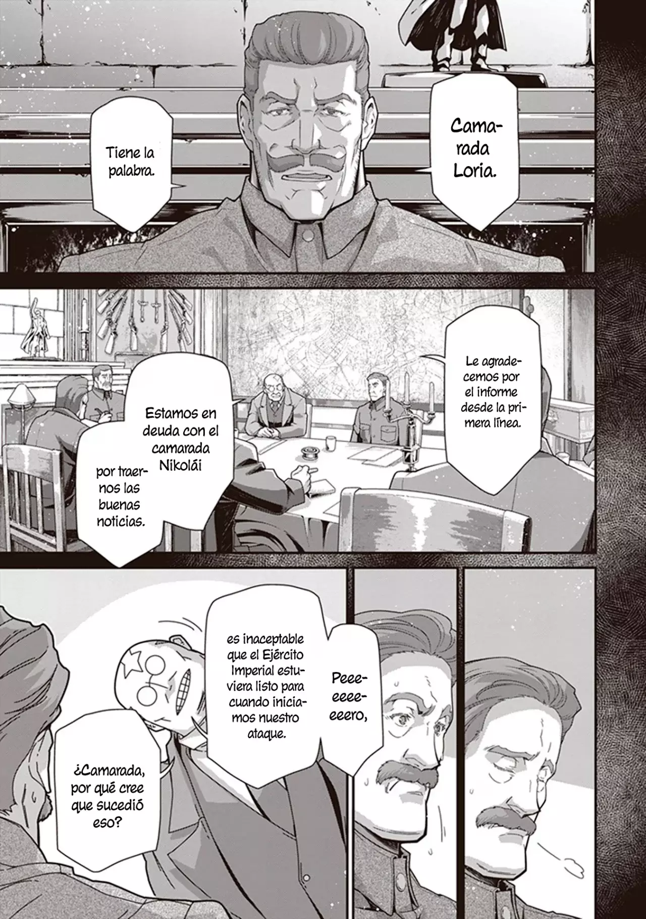 Youjo Senki Capitulo 84: Visita de buena voluntad I página 37