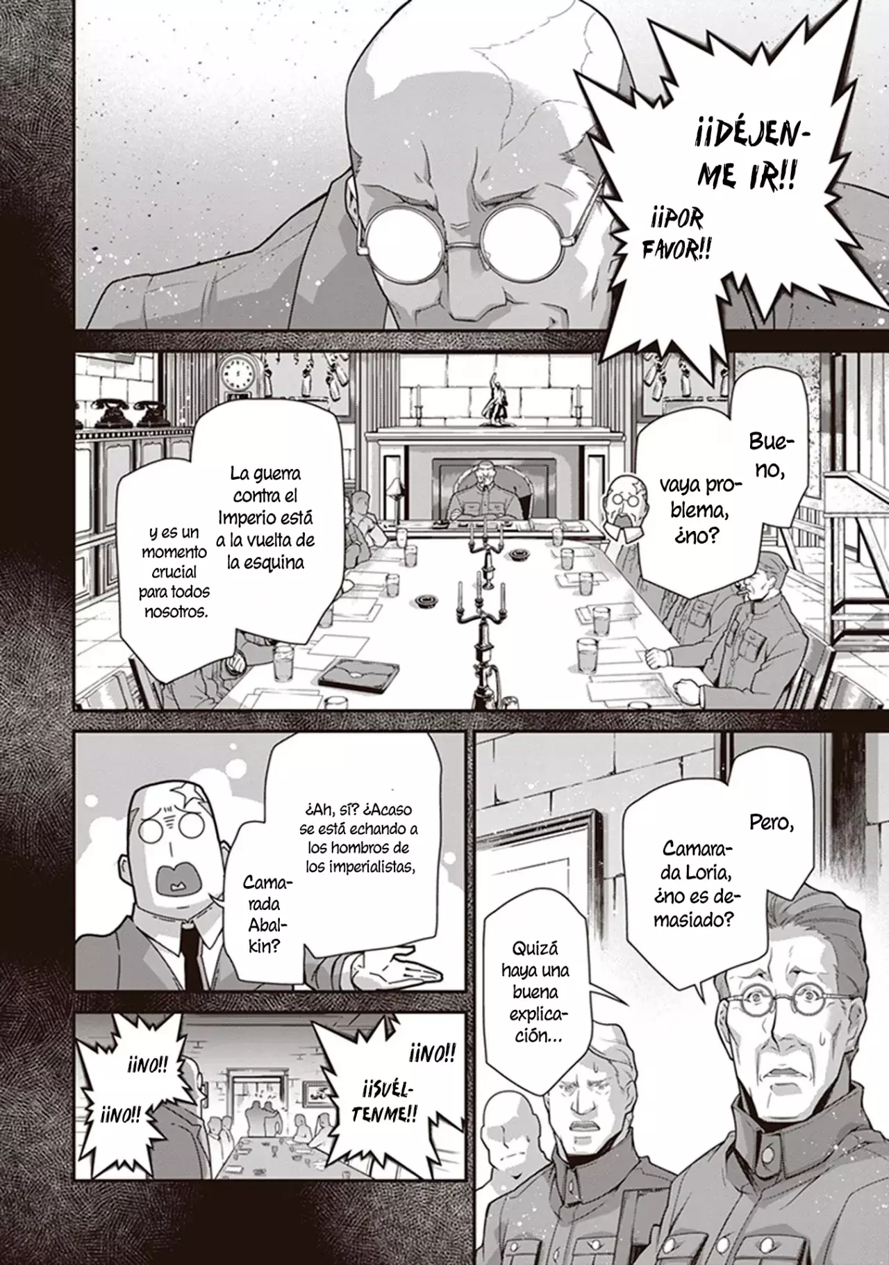 Youjo Senki Capitulo 84: Visita de buena voluntad I página 40
