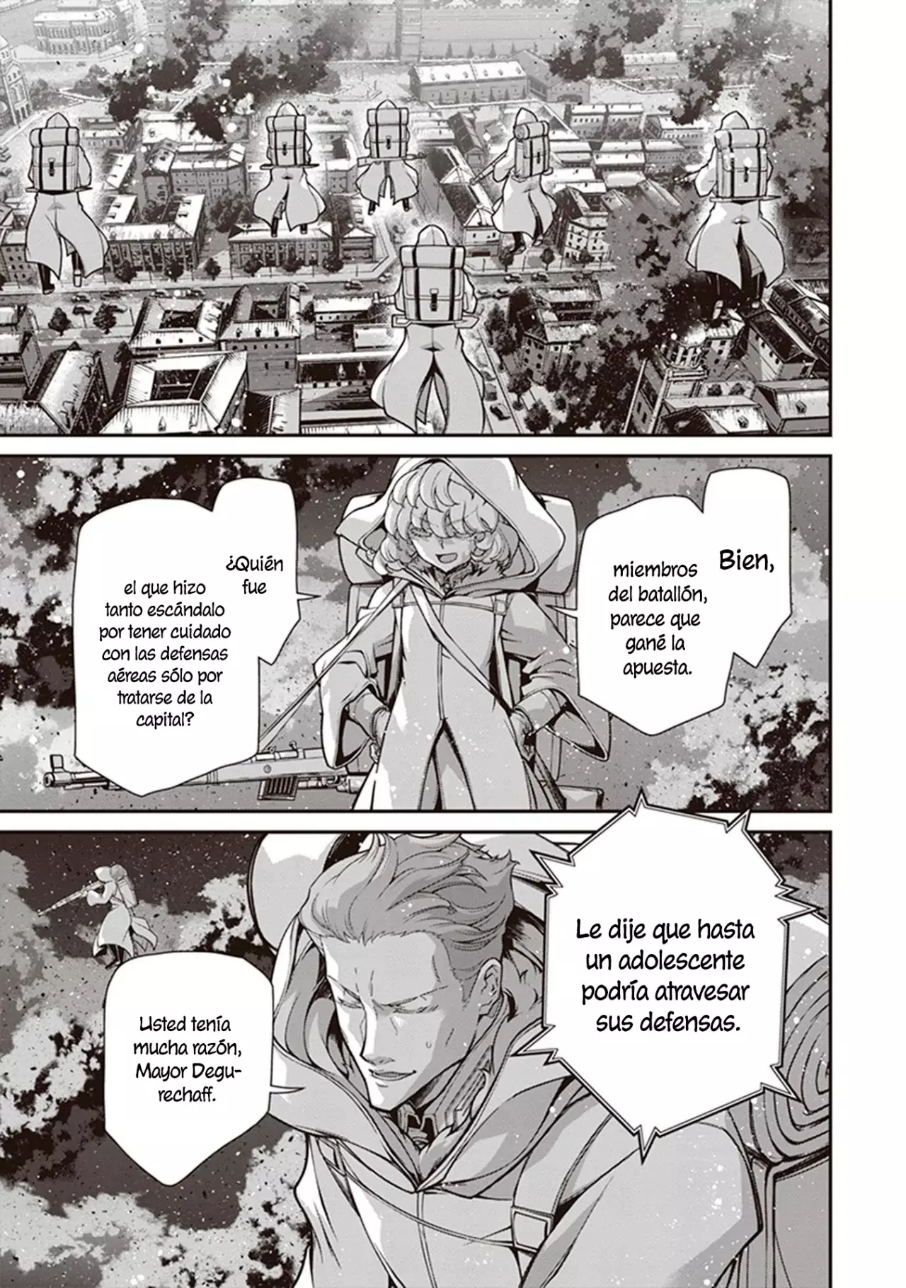 Youjo Senki Capitulo 84: Visita de buena voluntad I página 54