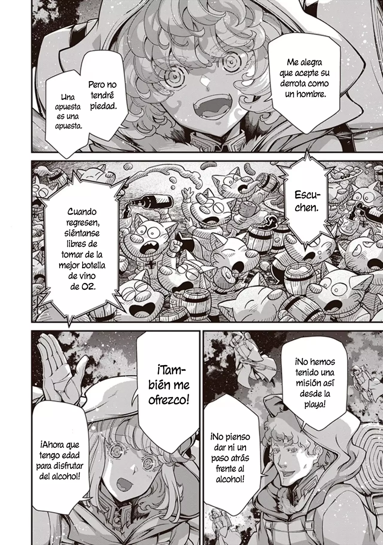 Youjo Senki Capitulo 84: Visita de buena voluntad I página 55