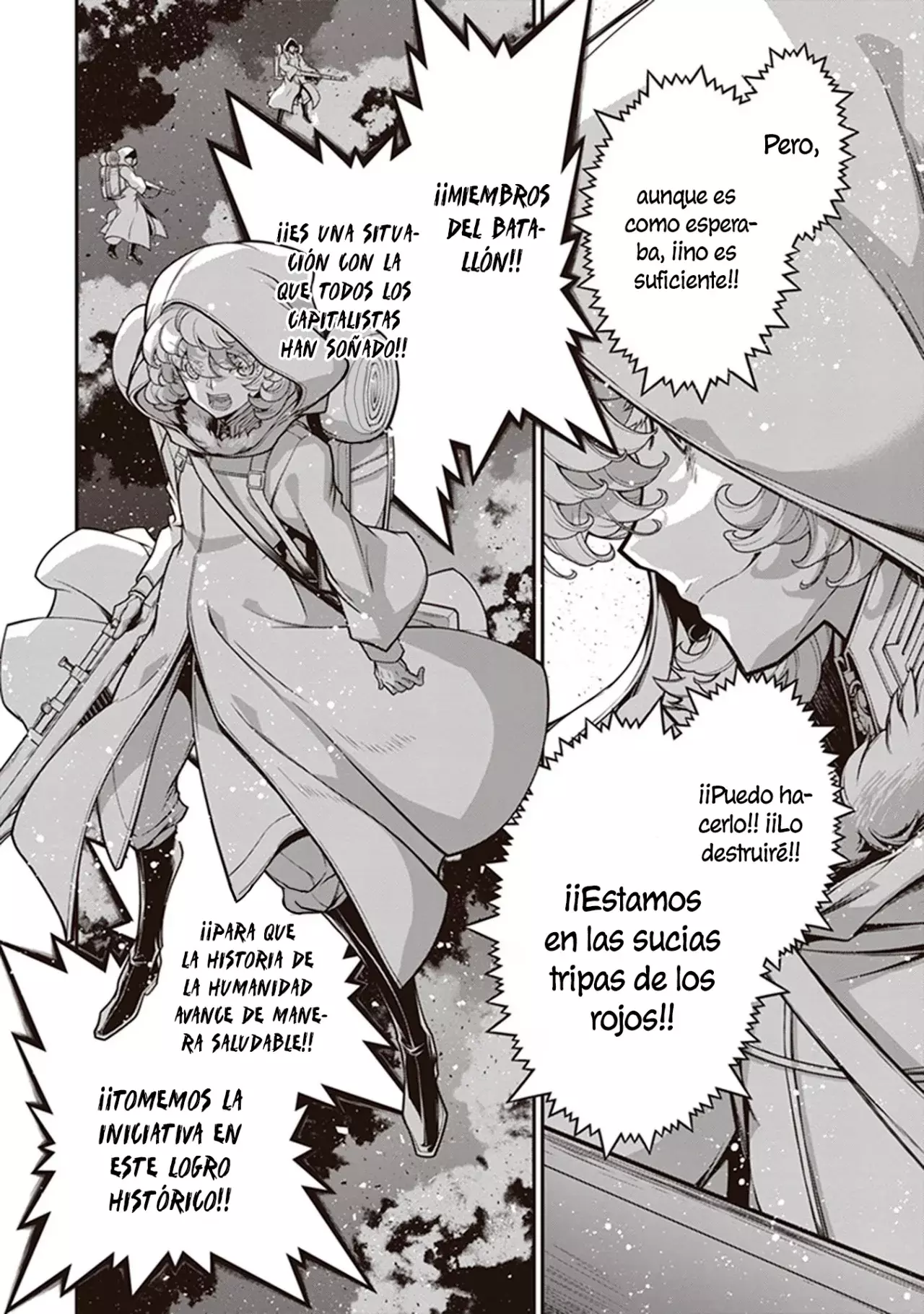 Youjo Senki Capitulo 84: Visita de buena voluntad I página 57