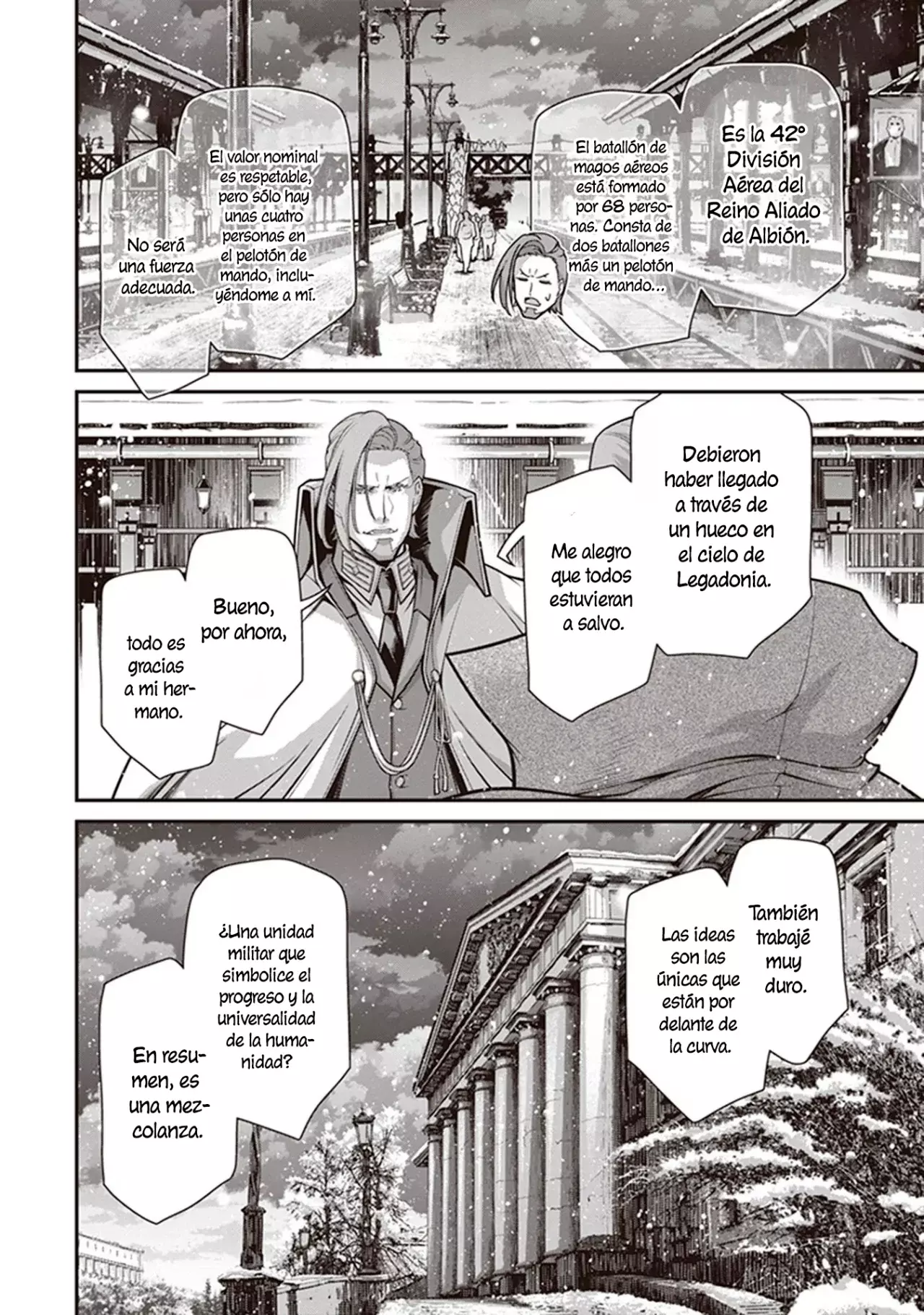 Youjo Senki Capitulo 84: Visita de buena voluntad I página 7
