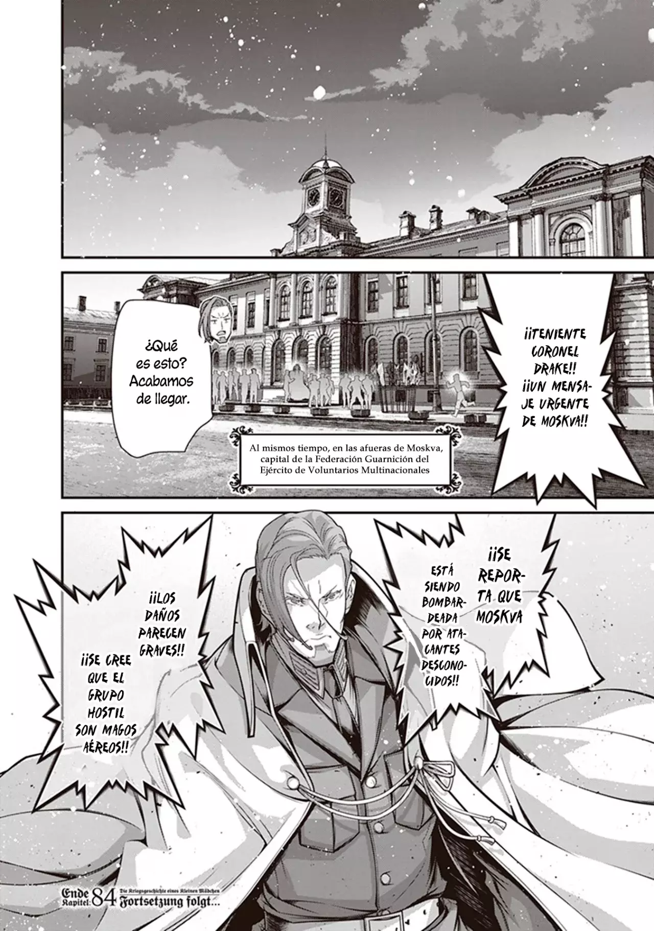 Youjo Senki Capitulo 84: Visita de buena voluntad I página 70