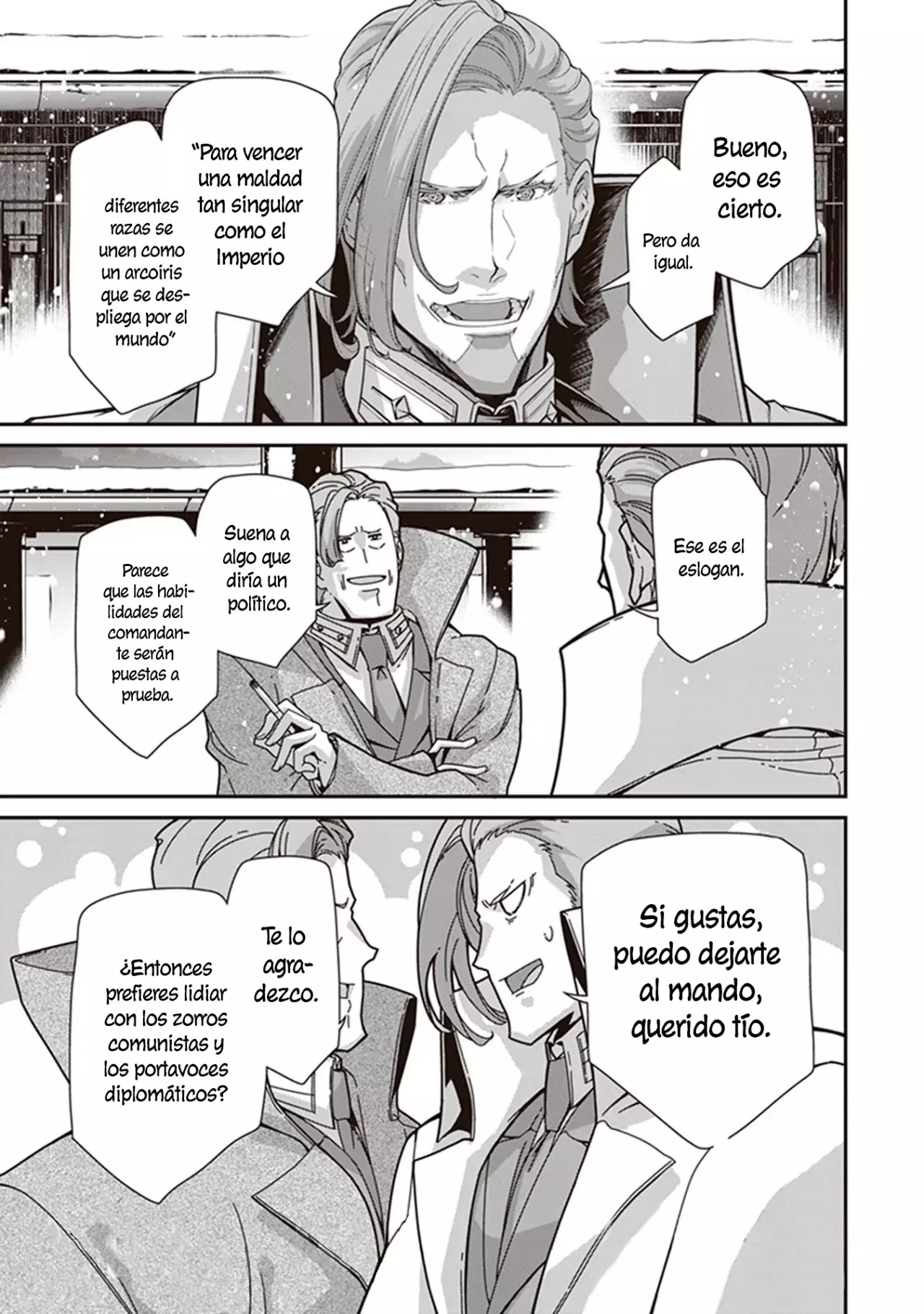 Youjo Senki Capitulo 84: Visita de buena voluntad I página 8