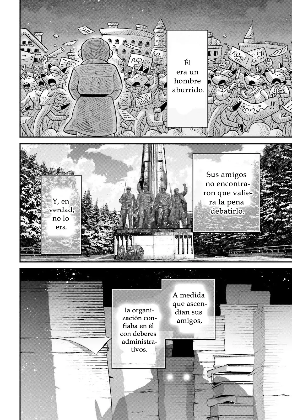Youjo Senki Capitulo 85: Visita de buena voluntad II página 3