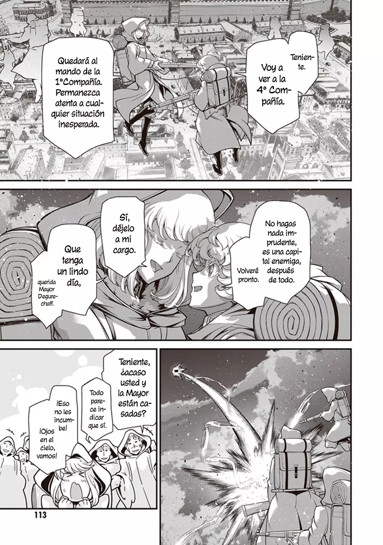 Youjo Senki Capitulo 85: Visita de buena voluntad II página 30