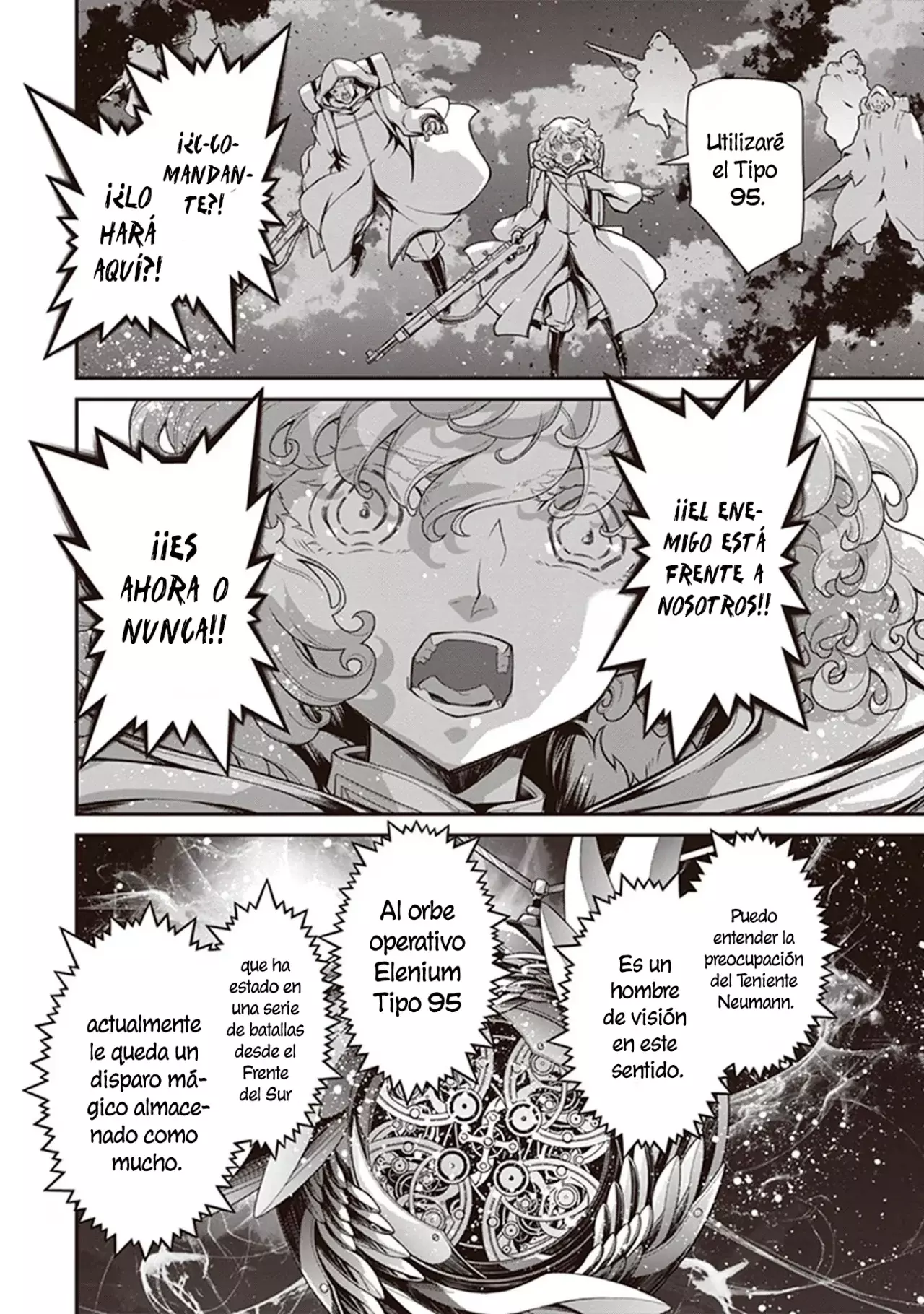 Youjo Senki Capitulo 85: Visita de buena voluntad II página 35