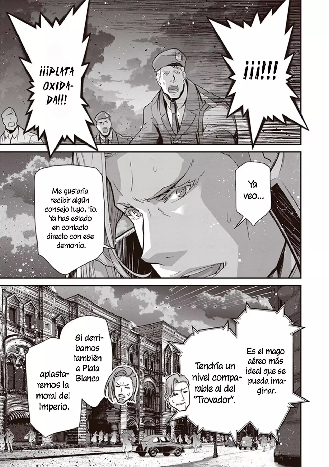 Youjo Senki Capitulo 85: Visita de buena voluntad II página 45