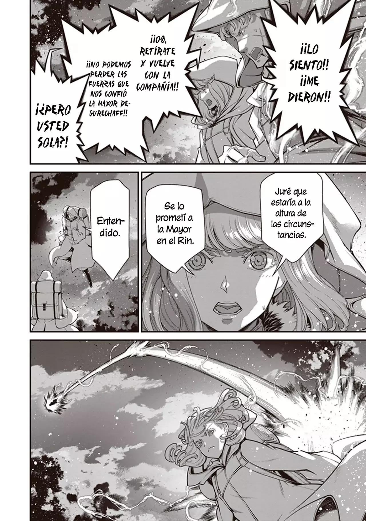 Youjo Senki Capitulo 86: Visita de buena voluntad III página 12