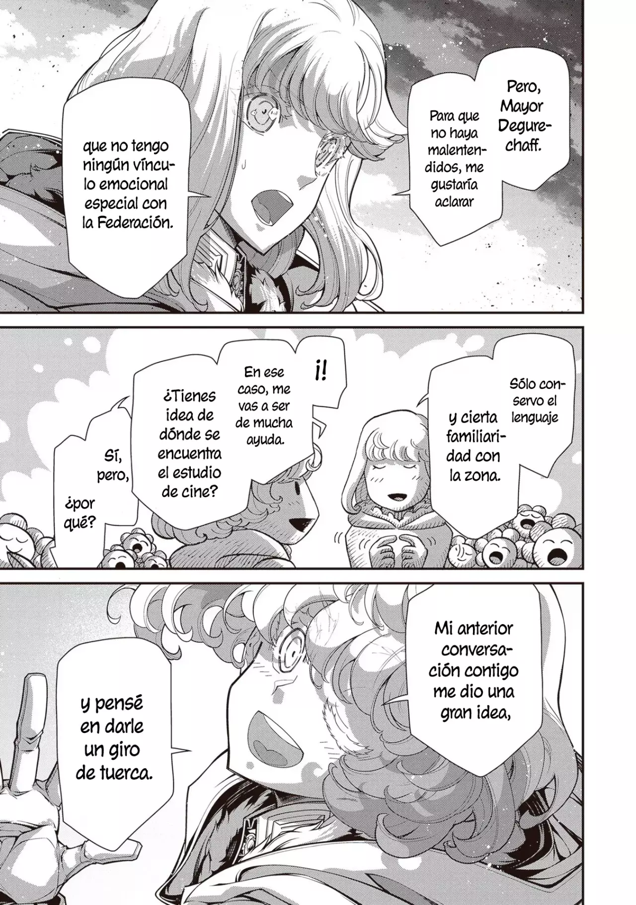 Youjo Senki Capitulo 87: Visita de buena voluntad IV página 14