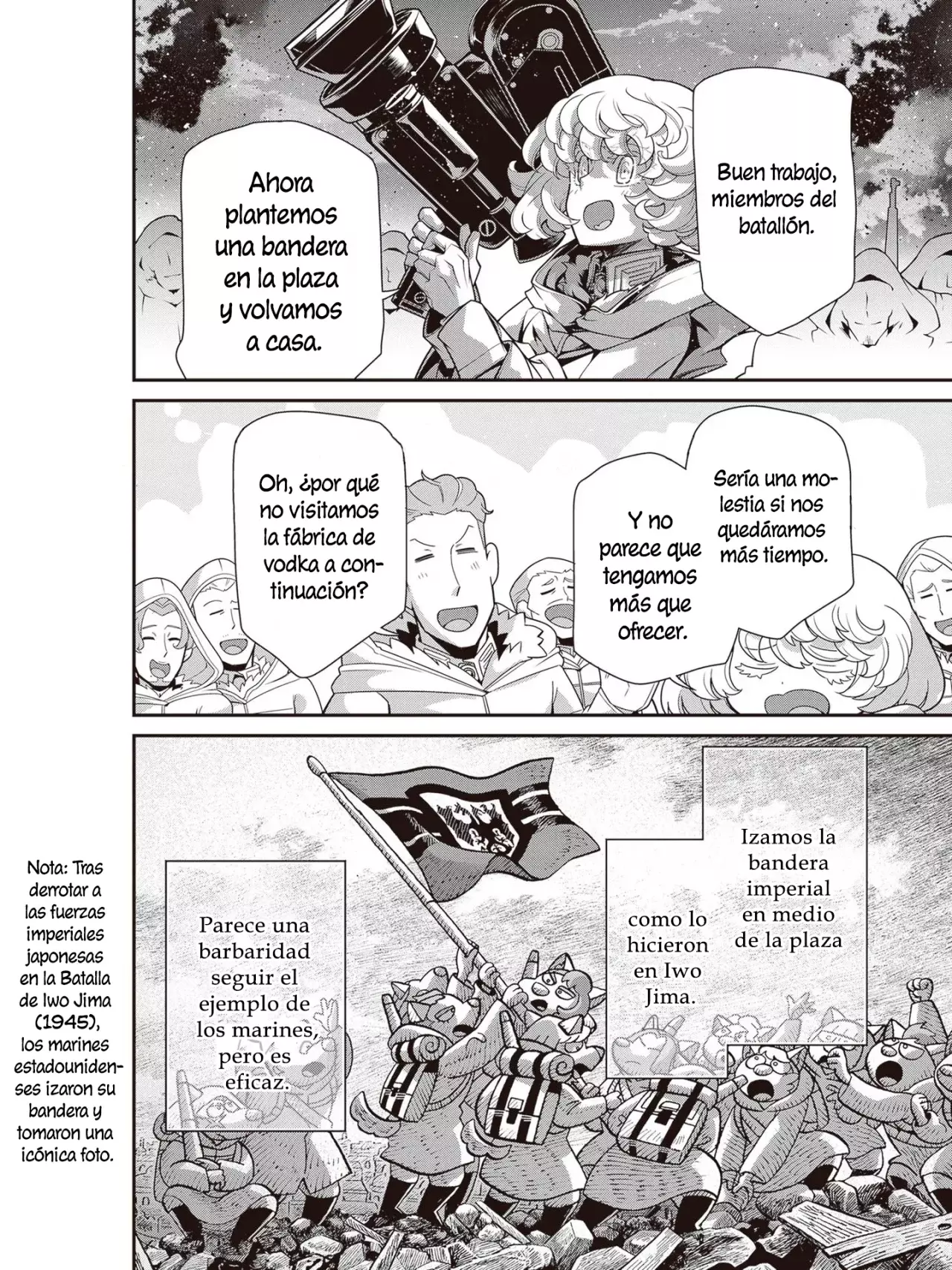 Youjo Senki Capitulo 87: Visita de buena voluntad IV página 26