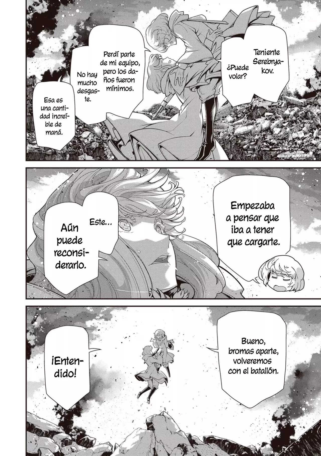 Youjo Senki Capitulo 87: Visita de buena voluntad IV página 9