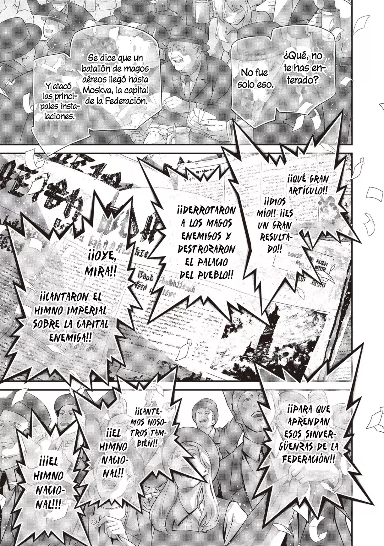 Youjo Senki Capitulo 88: Magnífica victoria I página 14