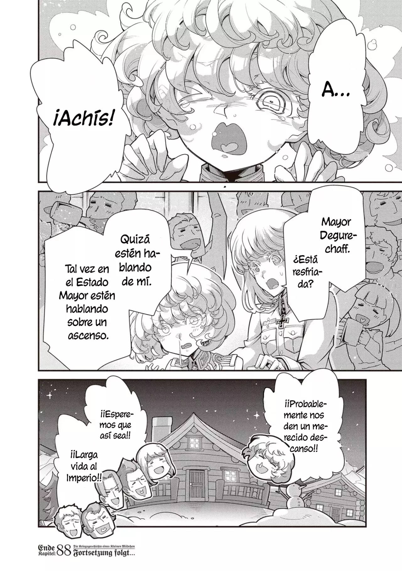 Youjo Senki Capitulo 88: Magnífica victoria I página 41
