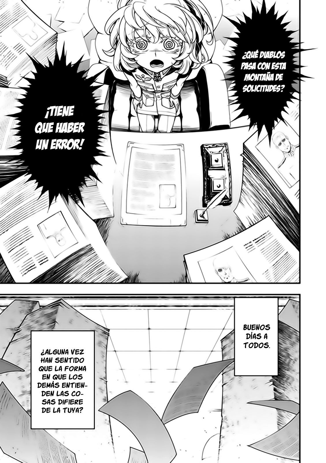 Youjo Senki Capitulo 9: Reporte de Andrew: Sobre los misterios de la Onceava Diosa y el V600 página 13