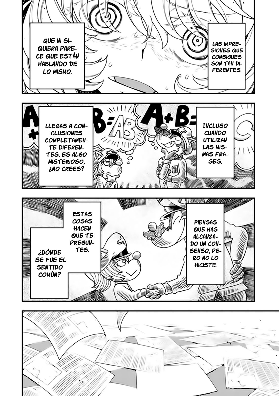 Youjo Senki Capitulo 9: Reporte de Andrew: Sobre los misterios de la Onceava Diosa y el V600 página 14