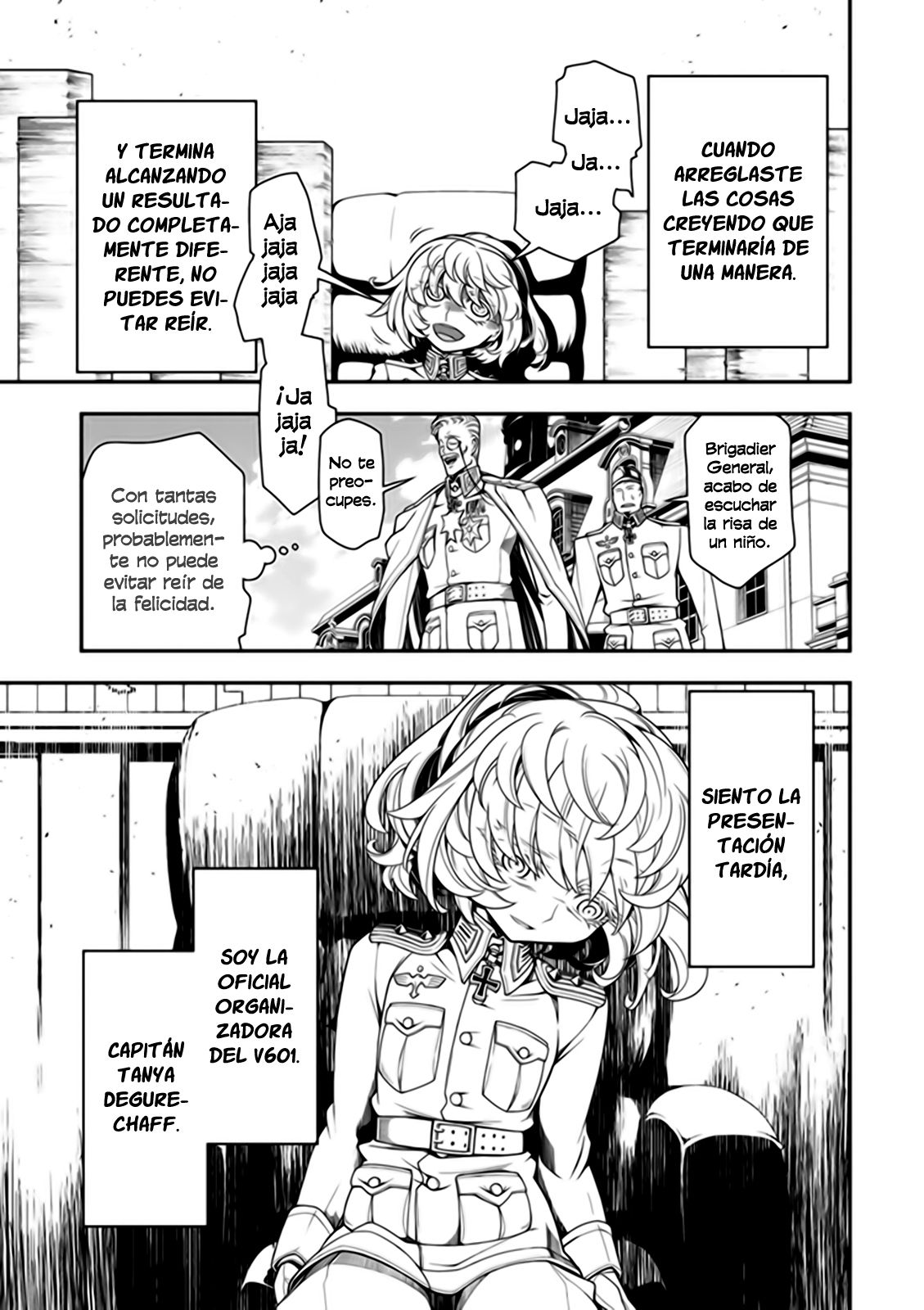 Youjo Senki Capitulo 9: Reporte de Andrew: Sobre los misterios de la Onceava Diosa y el V600 página 15