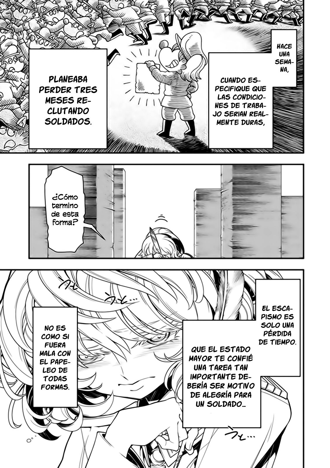 Youjo Senki Capitulo 9: Reporte de Andrew: Sobre los misterios de la Onceava Diosa y el V600 página 19
