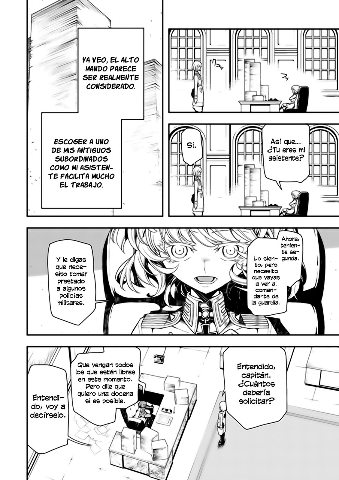 Youjo Senki Capitulo 9: Reporte de Andrew: Sobre los misterios de la Onceava Diosa y el V600 página 26