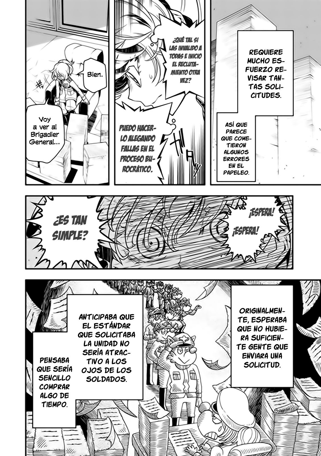 Youjo Senki Capitulo 9: Reporte de Andrew: Sobre los misterios de la Onceava Diosa y el V600 página 28
