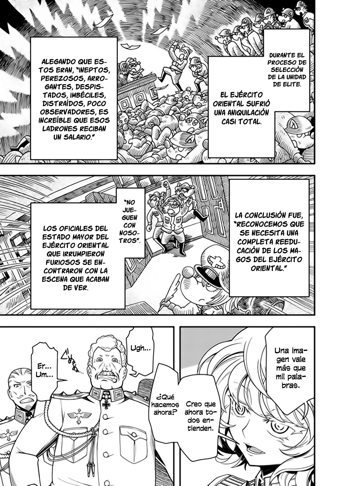 Youjo Senki Capitulo 9: Reporte de Andrew: Sobre los misterios de la Onceava Diosa y el V600 página 39