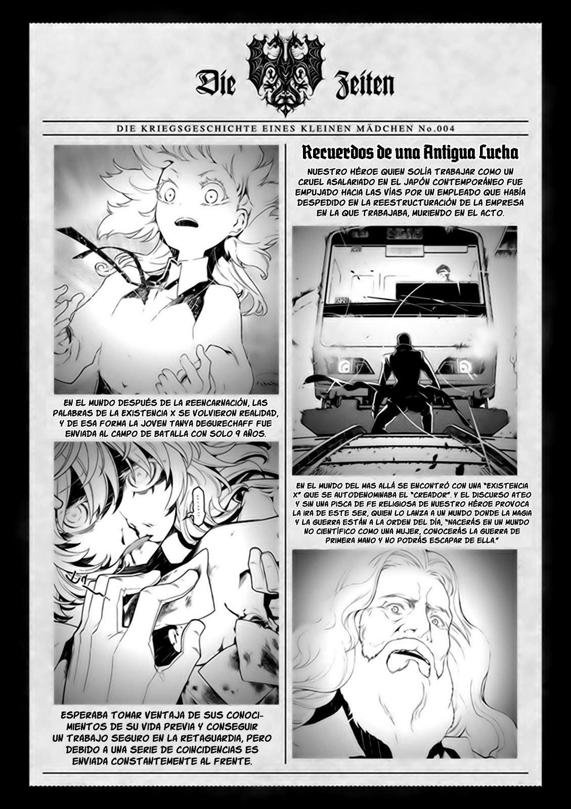 Youjo Senki Capitulo 9: Reporte de Andrew: Sobre los misterios de la Onceava Diosa y el V600 página 4