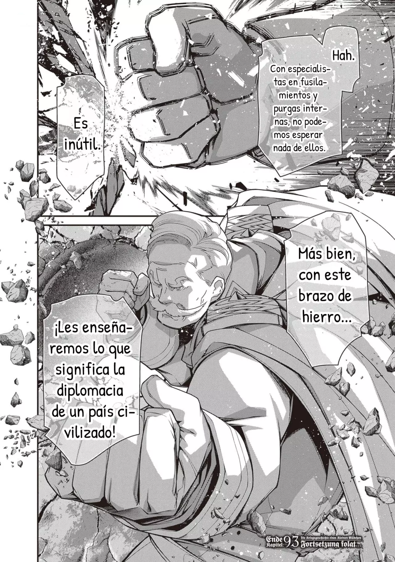 Youjo Senki Capitulo 93: Magnífica victoria VI página 55