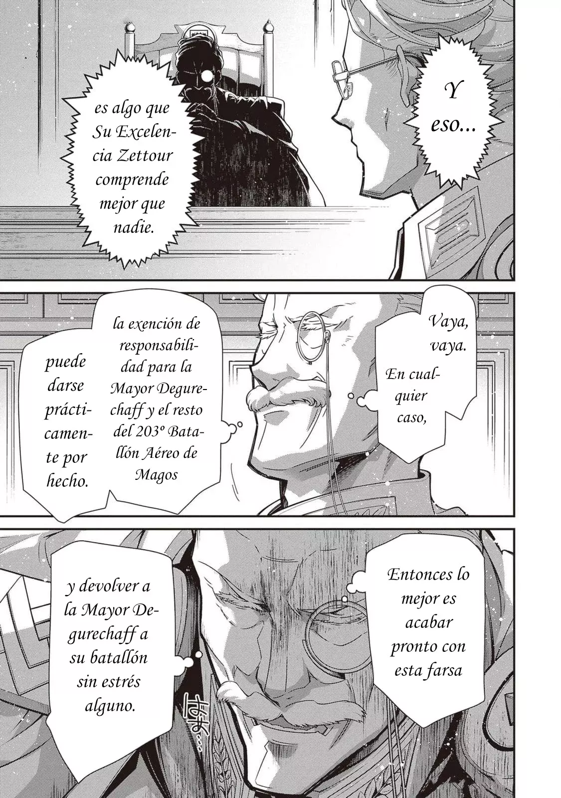 Youjo Senki Capitulo 98: Reorganización I página 22