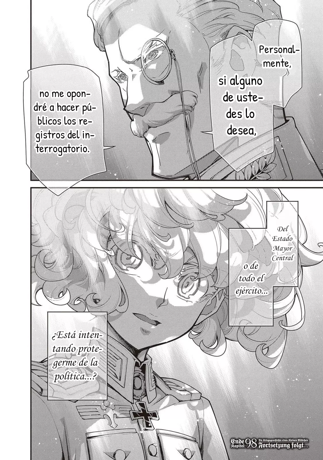 Youjo Senki Capitulo 98: Reorganización I página 33