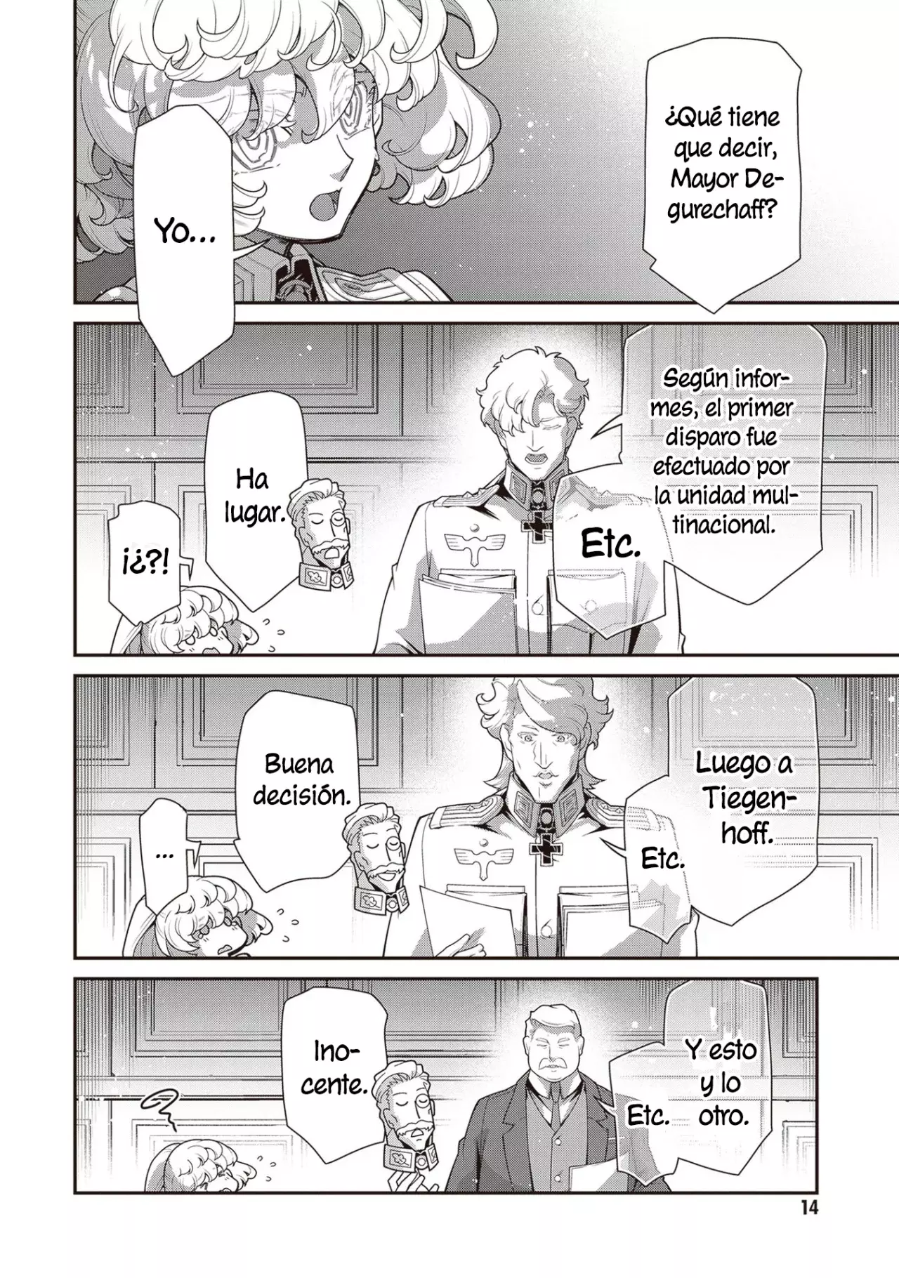 Youjo Senki Capitulo 99: Reorganización II página 15