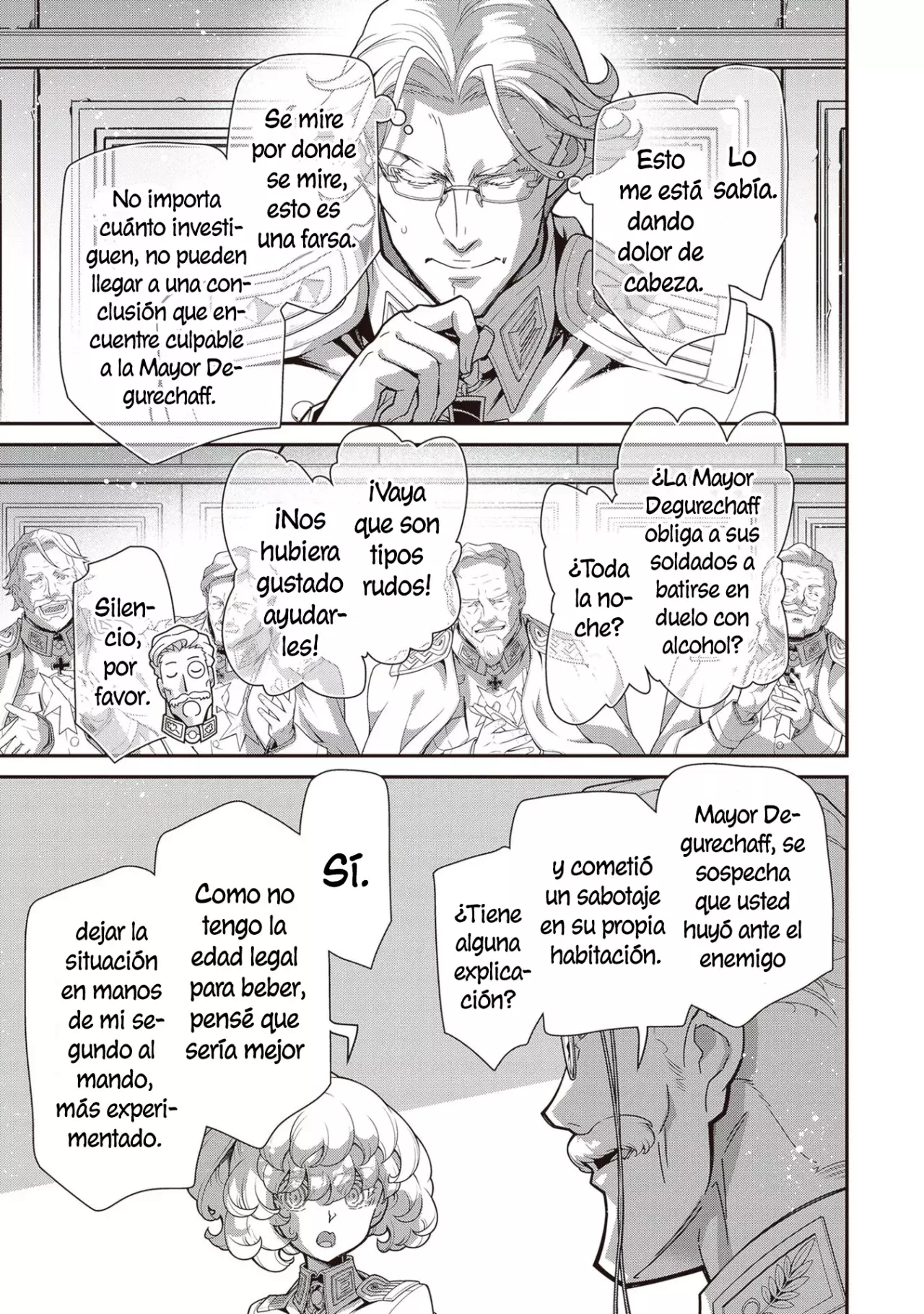 Youjo Senki Capitulo 99: Reorganización II página 16