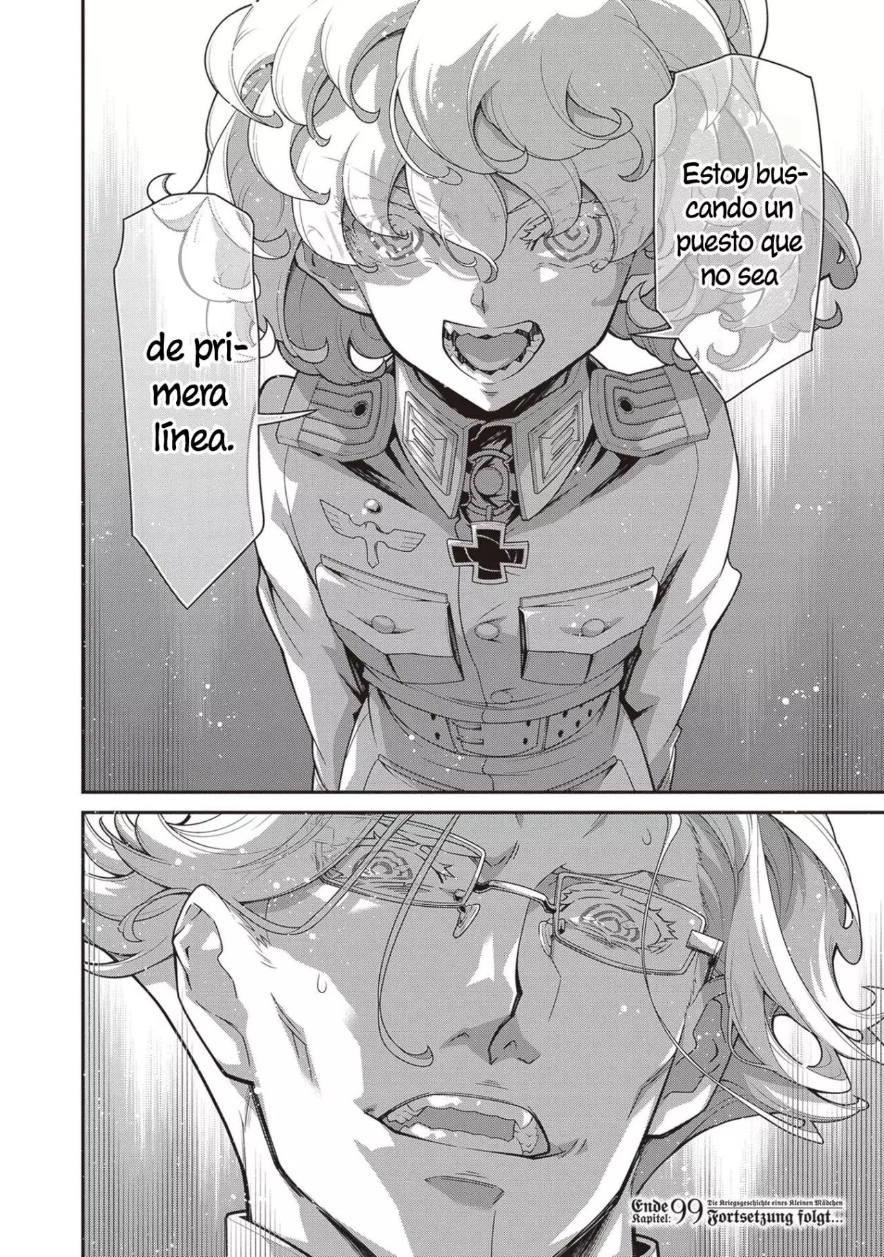 Youjo Senki Capitulo 99: Reorganización II página 37