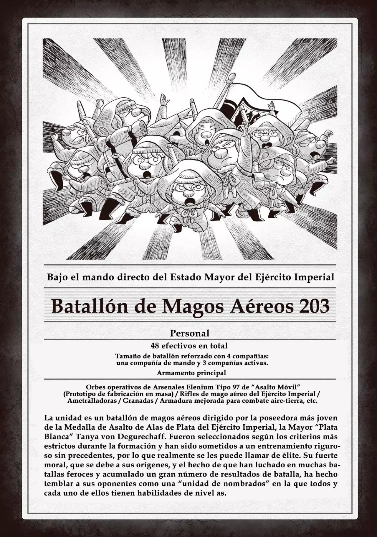 Youjo Senki Capitulo 99: Reorganización II página 6