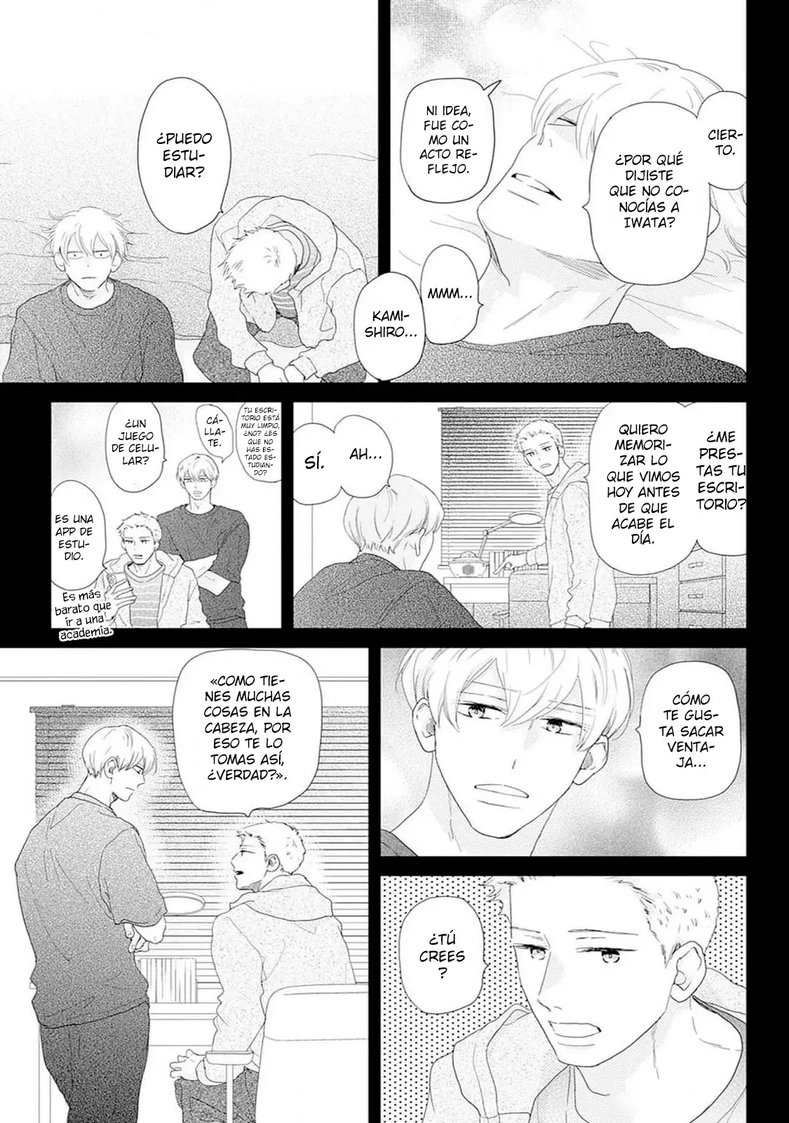 A Star Brighter Than The Sun Capitulo 36: Reunión de chicos. página 10