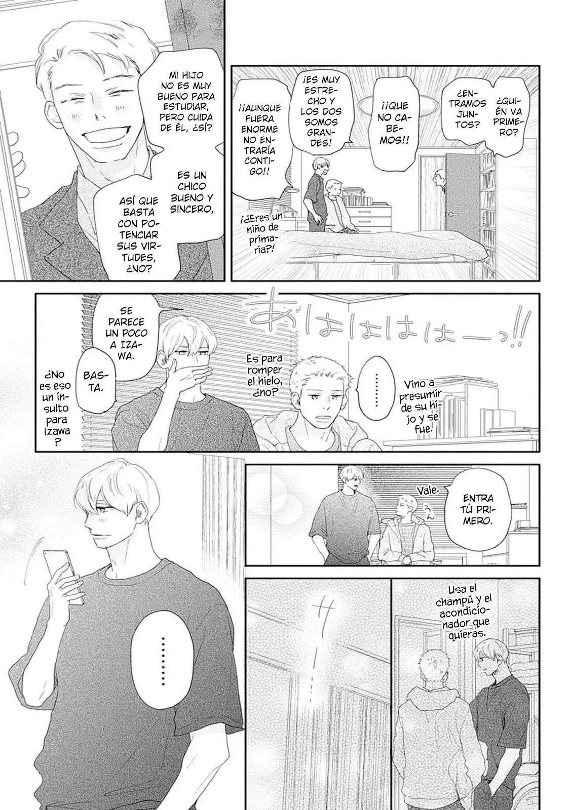 A Star Brighter Than The Sun Capitulo 36: Reunión de chicos. página 12