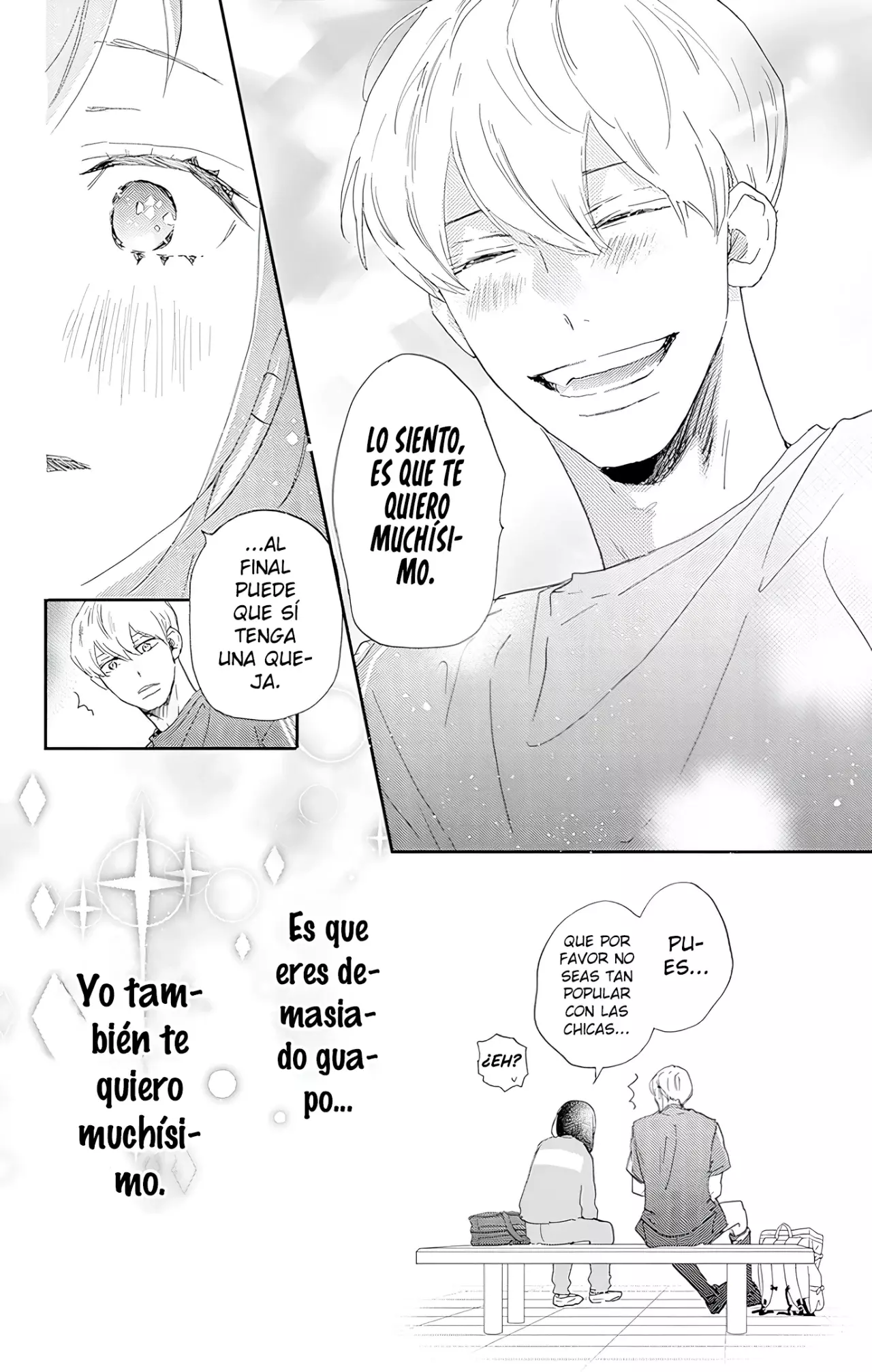 A Star Brighter Than The Sun Capitulo 45: Así se habla del amor. página 17