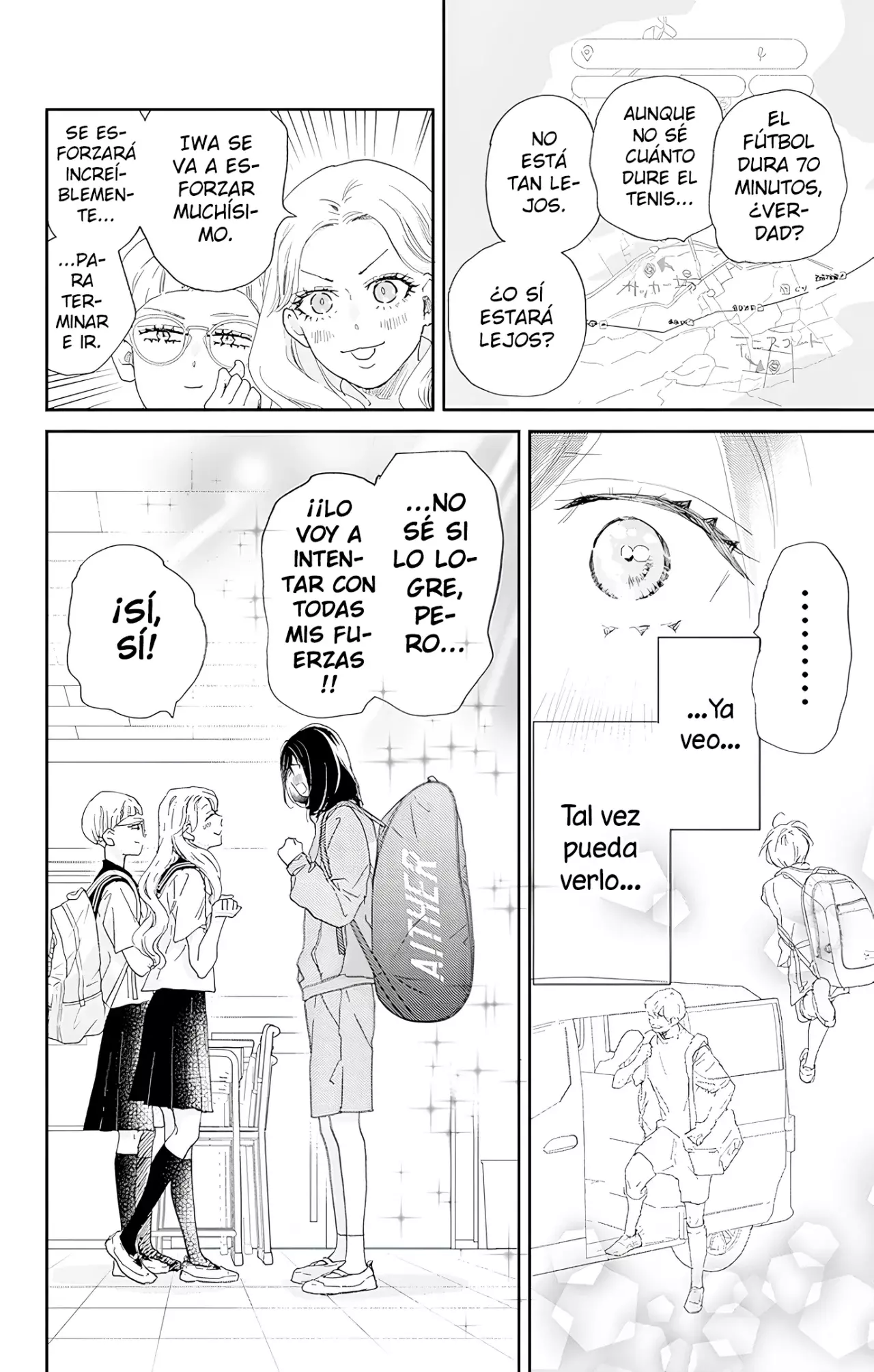 A Star Brighter Than The Sun Capitulo 46: El torneo Inter-High. página 19