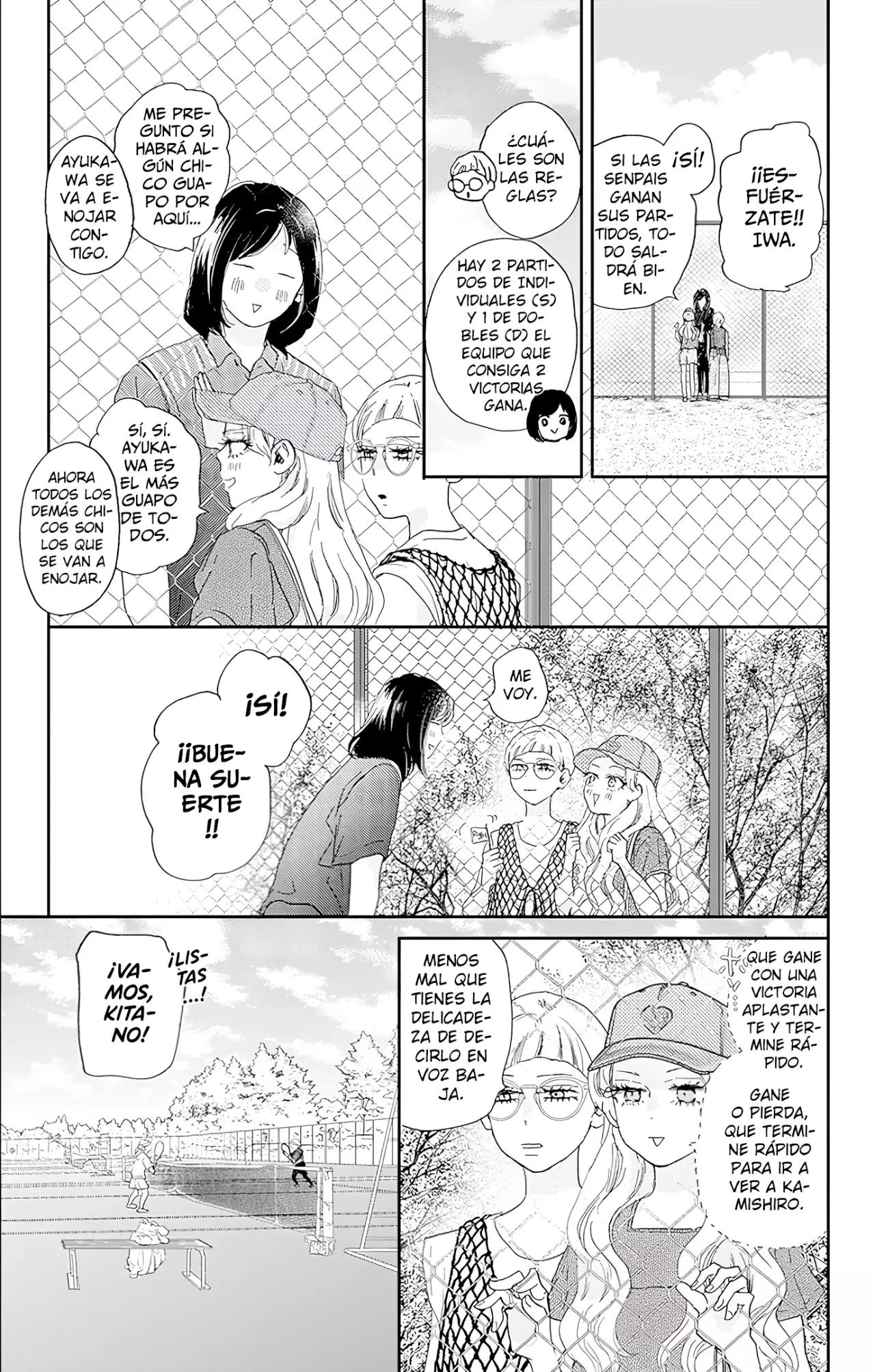 A Star Brighter Than The Sun Capitulo 46: El torneo Inter-High. página 22