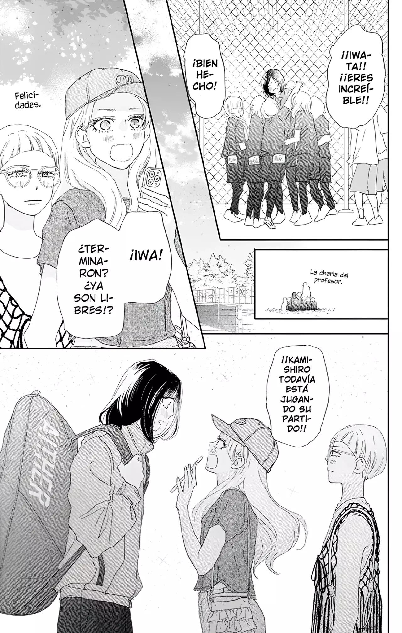 A Star Brighter Than The Sun Capitulo 46: El torneo Inter-High. página 28