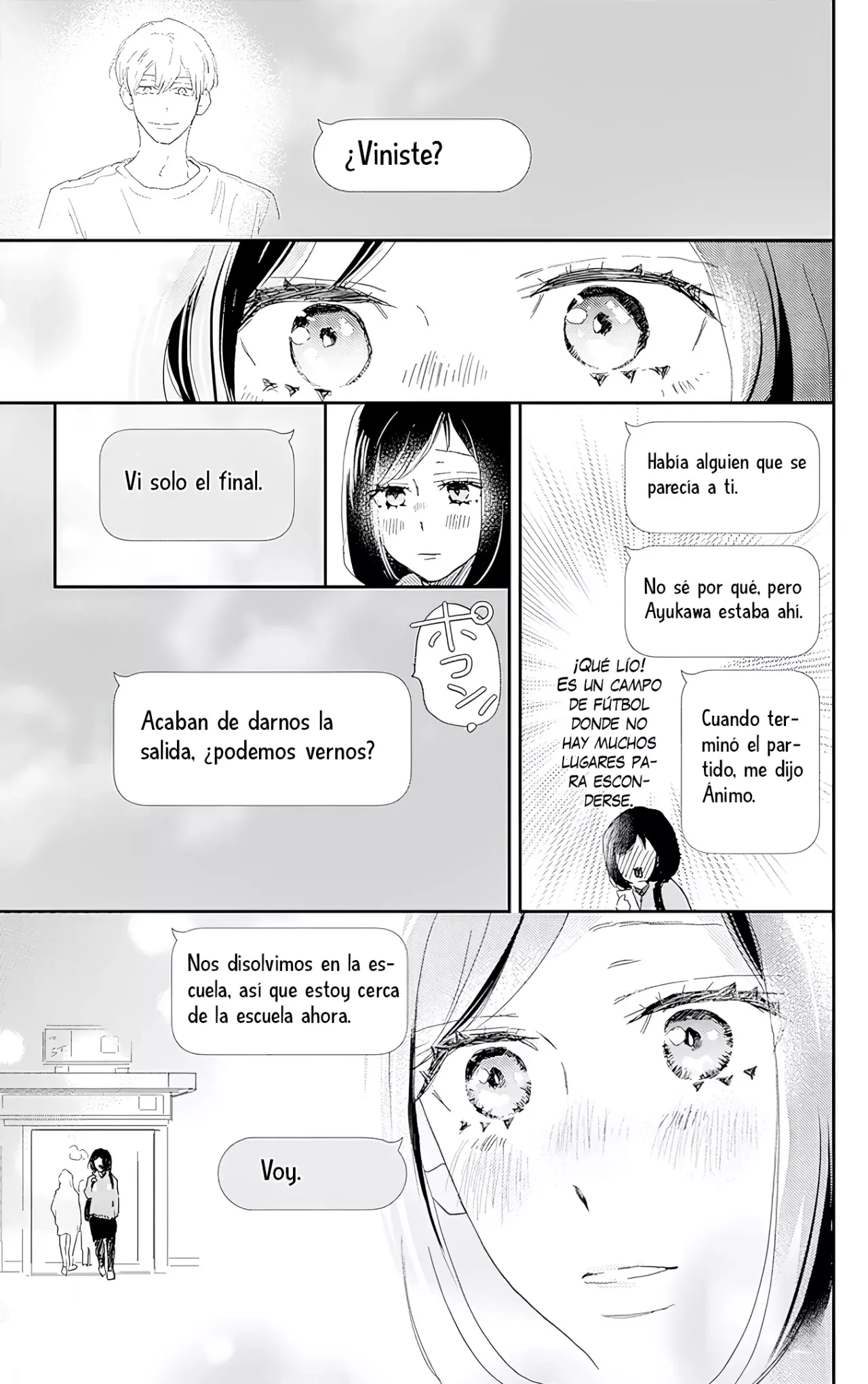 A Star Brighter Than The Sun Capitulo 46: El torneo Inter-High. página 36